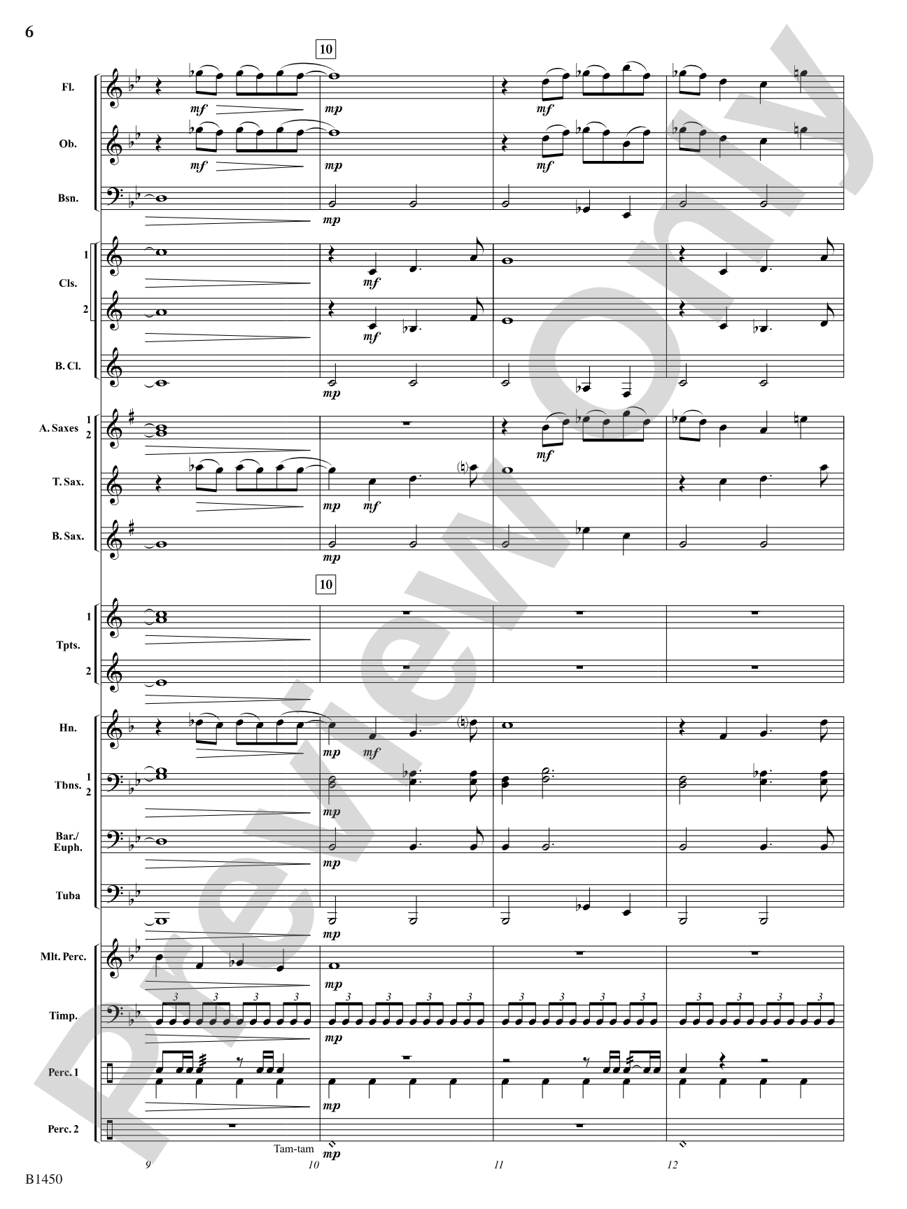 Escape from the Deep: Concert Band Conductor Score & Parts
