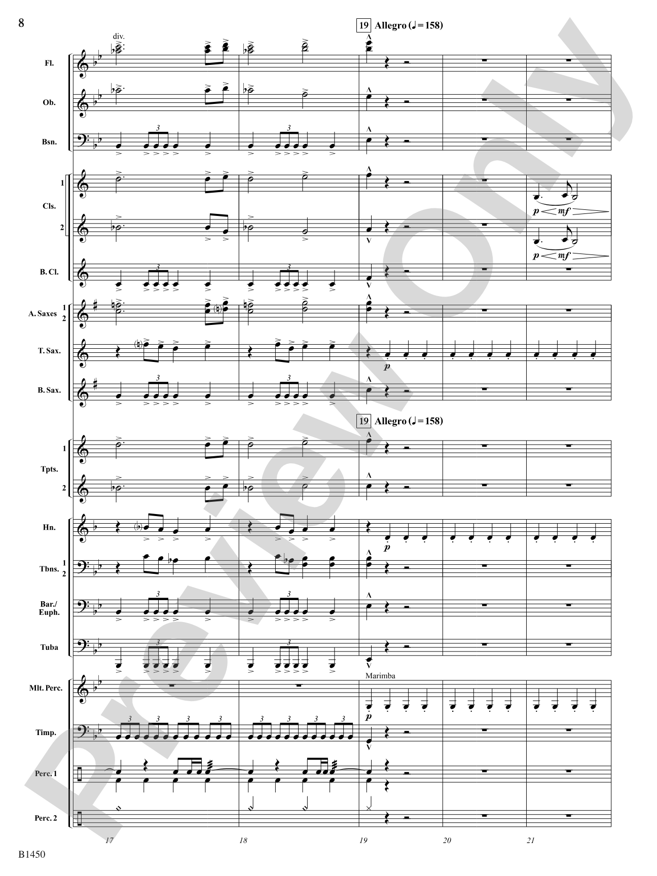 Escape from the Deep: Concert Band Conductor Score & Parts