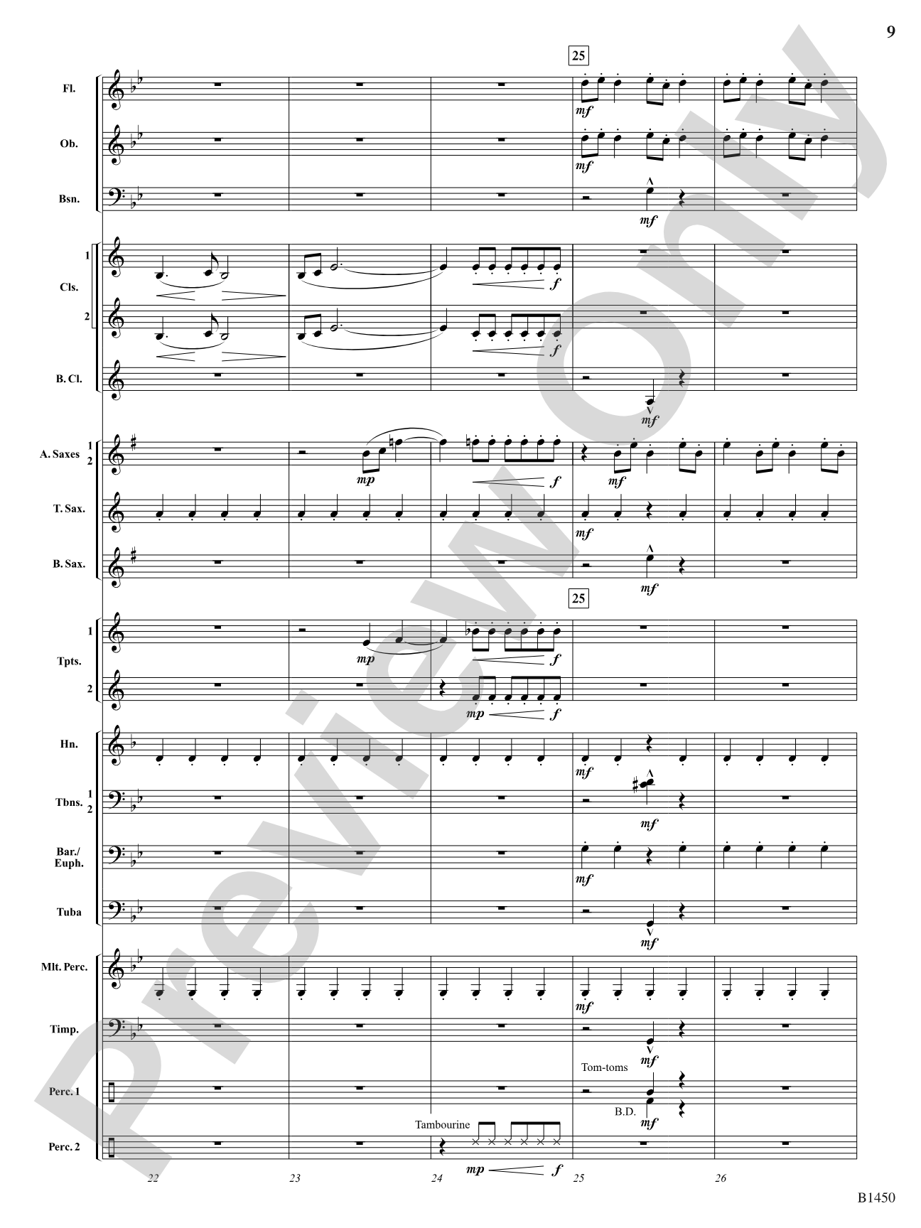 Escape from the Deep: Concert Band Conductor Score & Parts