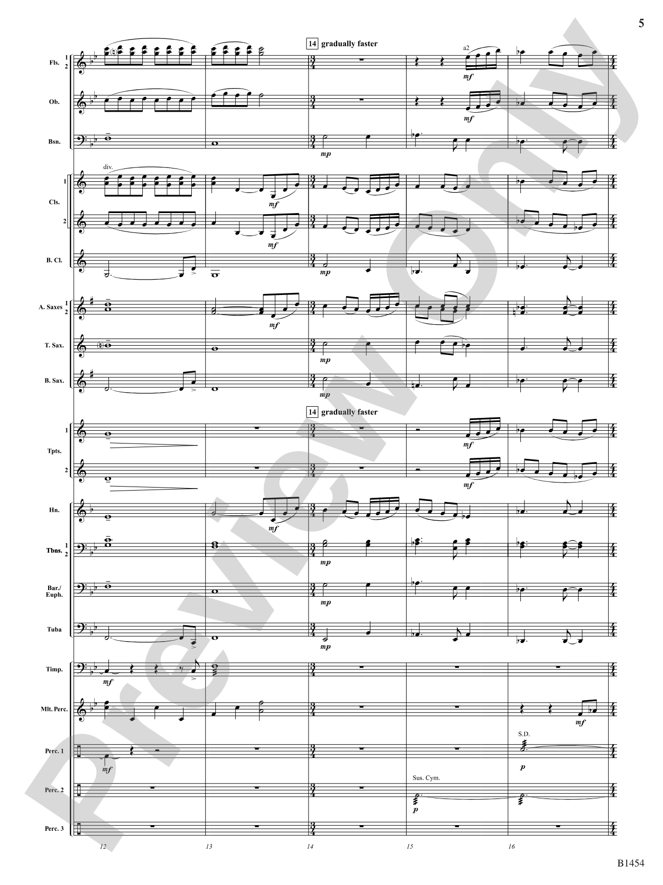 Kitty Hawk, 1903: Concert Band Conductor Score & Parts