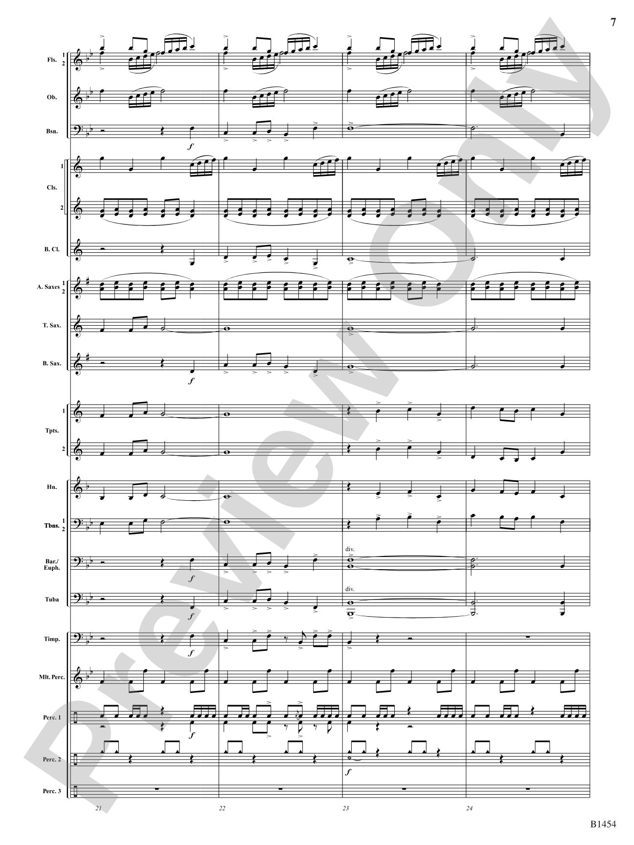 Kitty Hawk, 1903: Concert Band Conductor Score & Parts