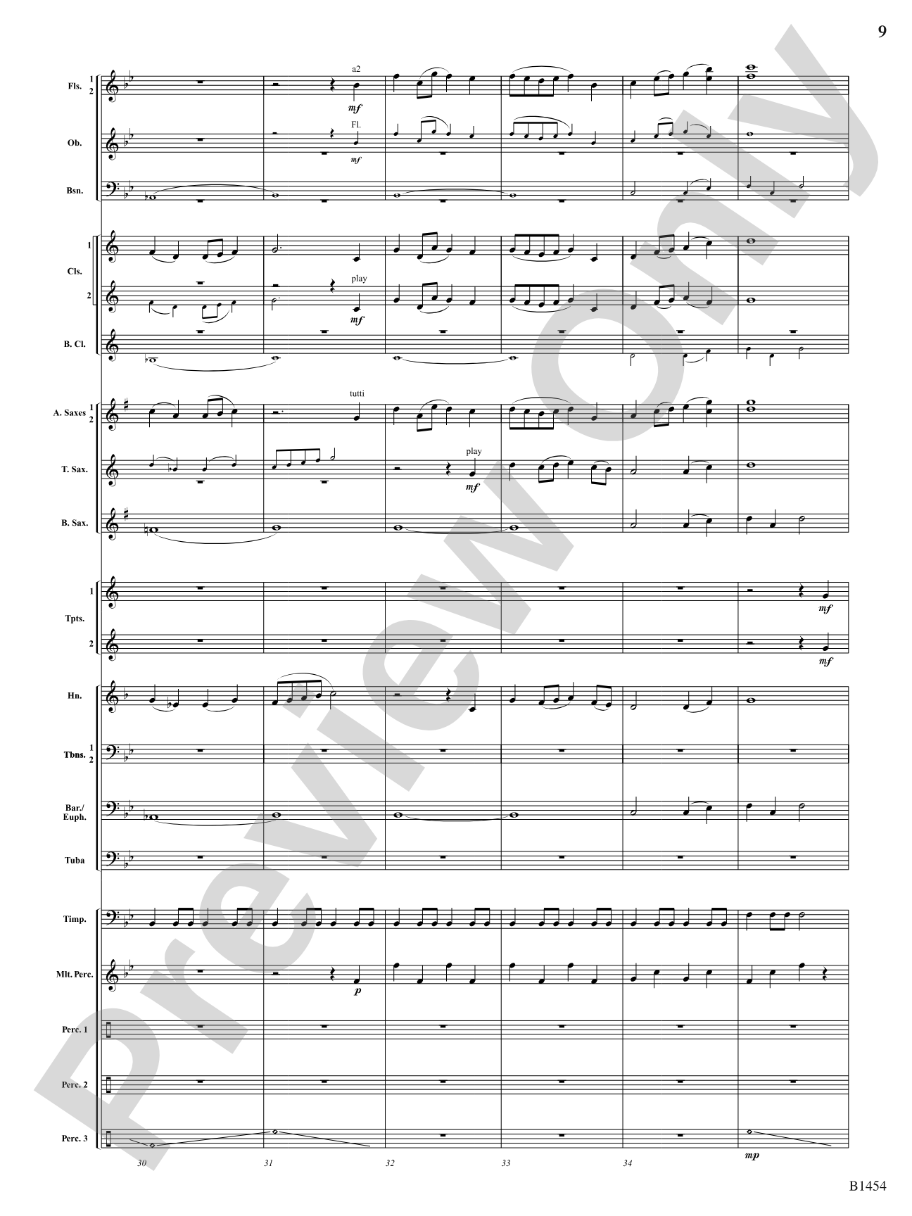 Kitty Hawk, 1903: Concert Band Conductor Score & Parts