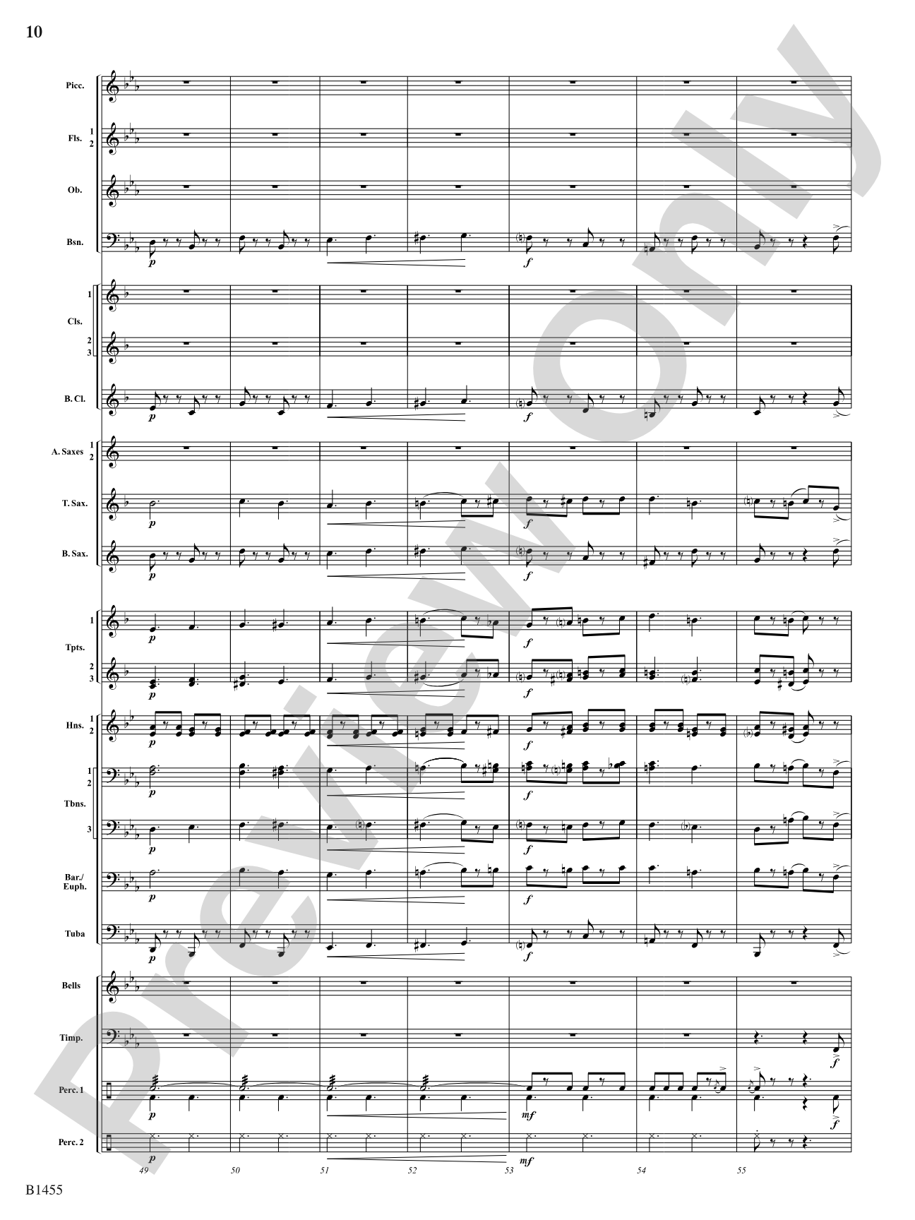 March of the Patriots: Concert Band Conductor Score & Parts