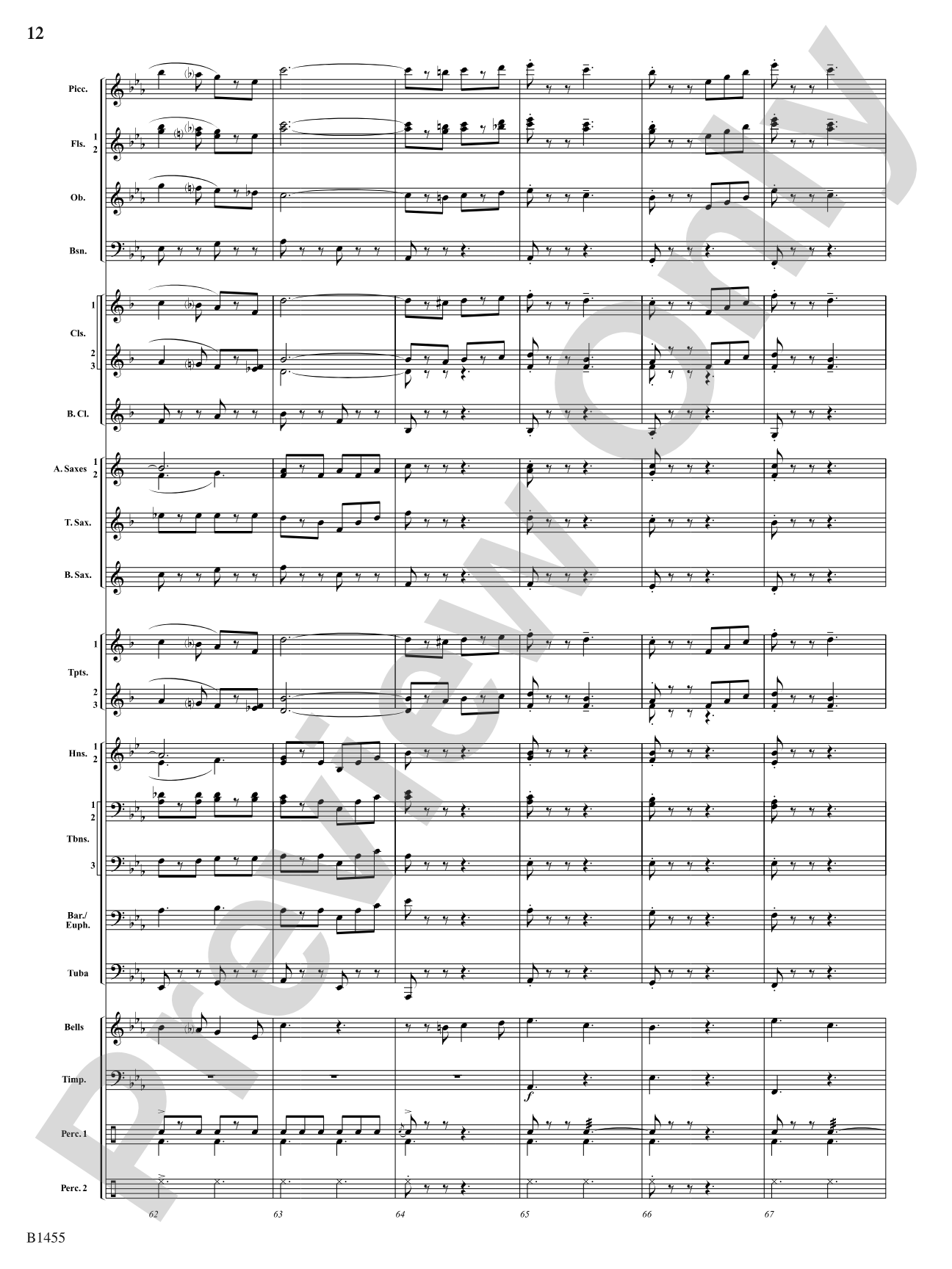 March of the Patriots: Concert Band Conductor Score & Parts