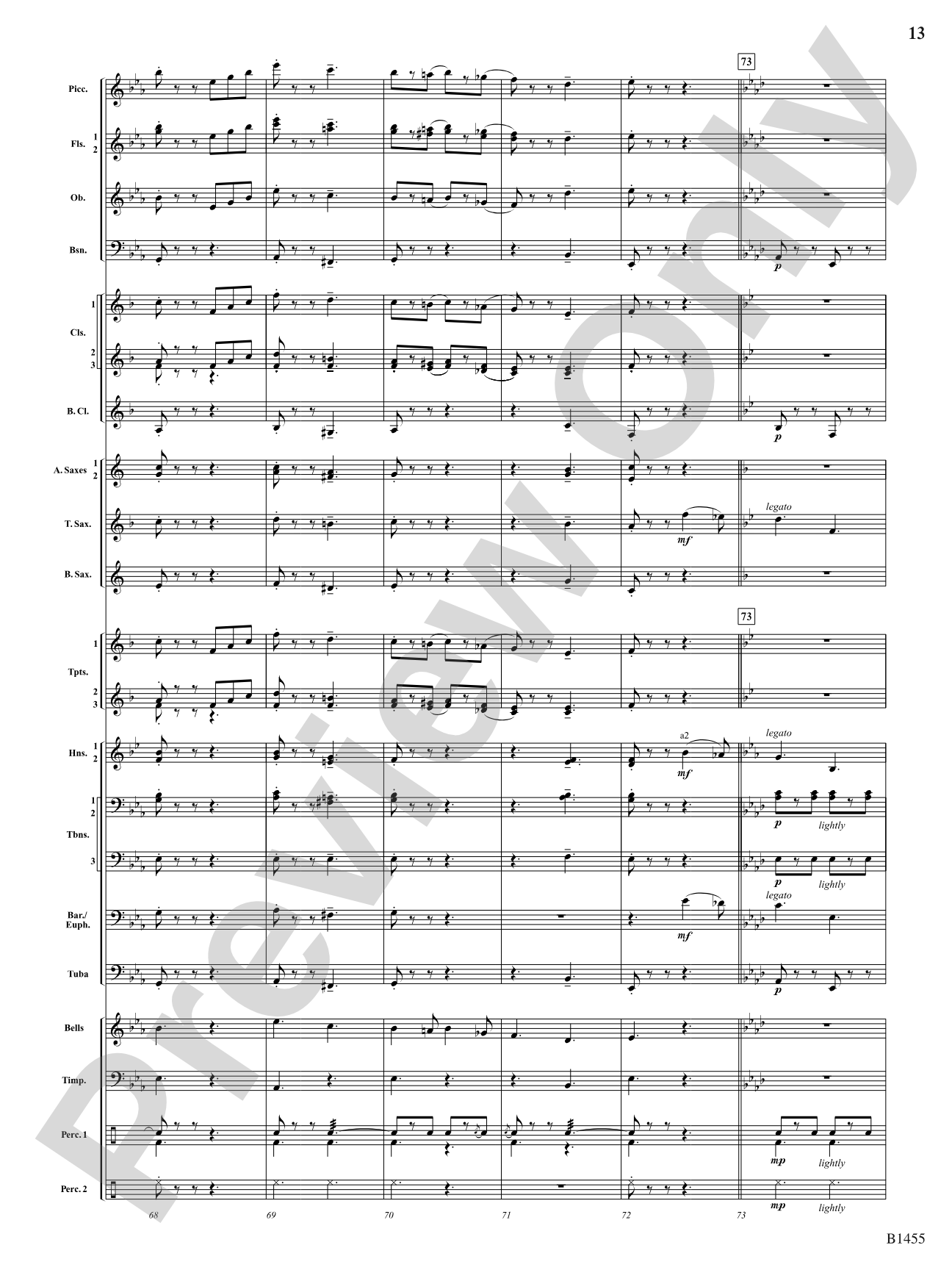 March of the Patriots: Concert Band Conductor Score & Parts