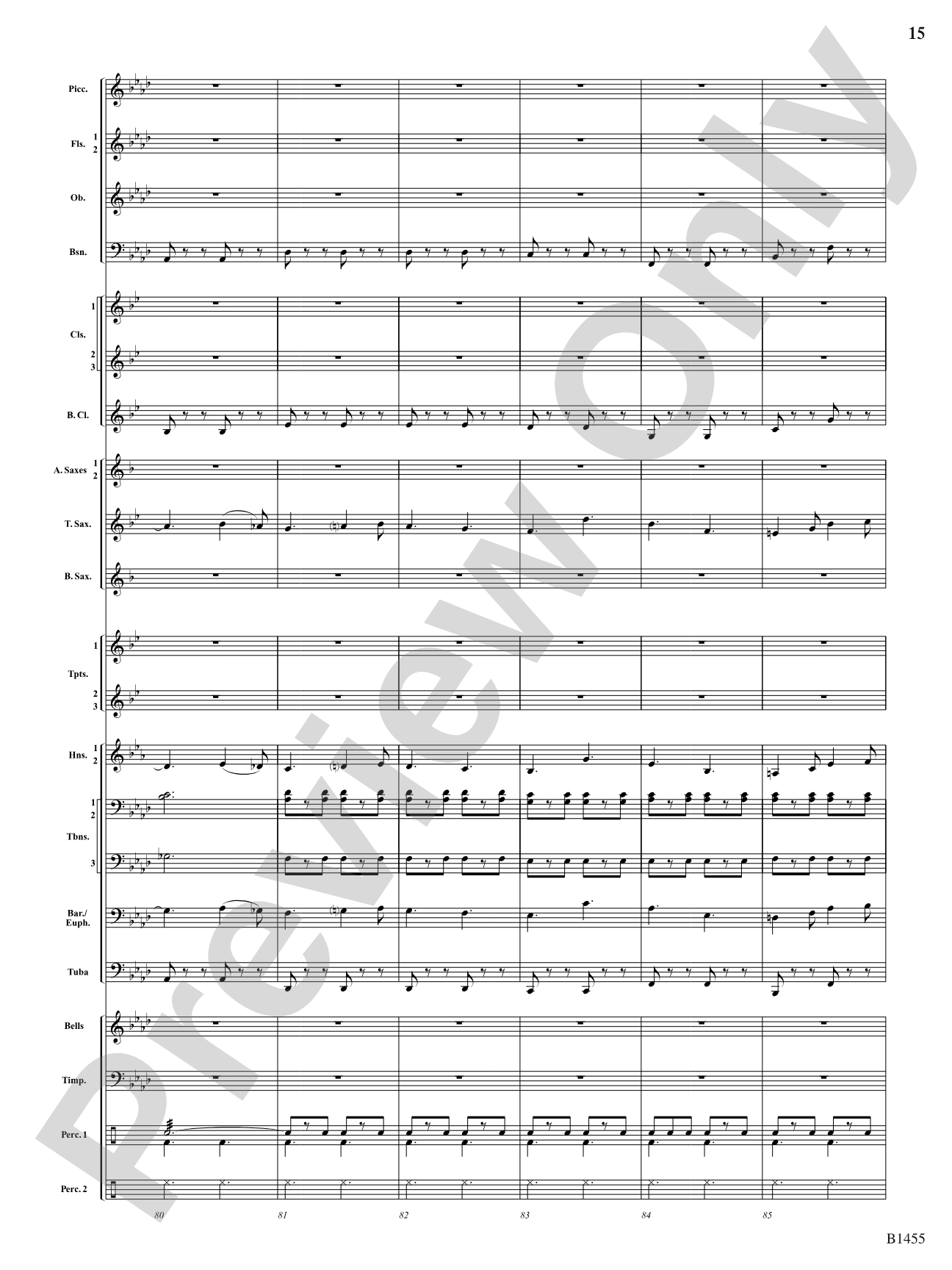 March of the Patriots: Concert Band Conductor Score & Parts