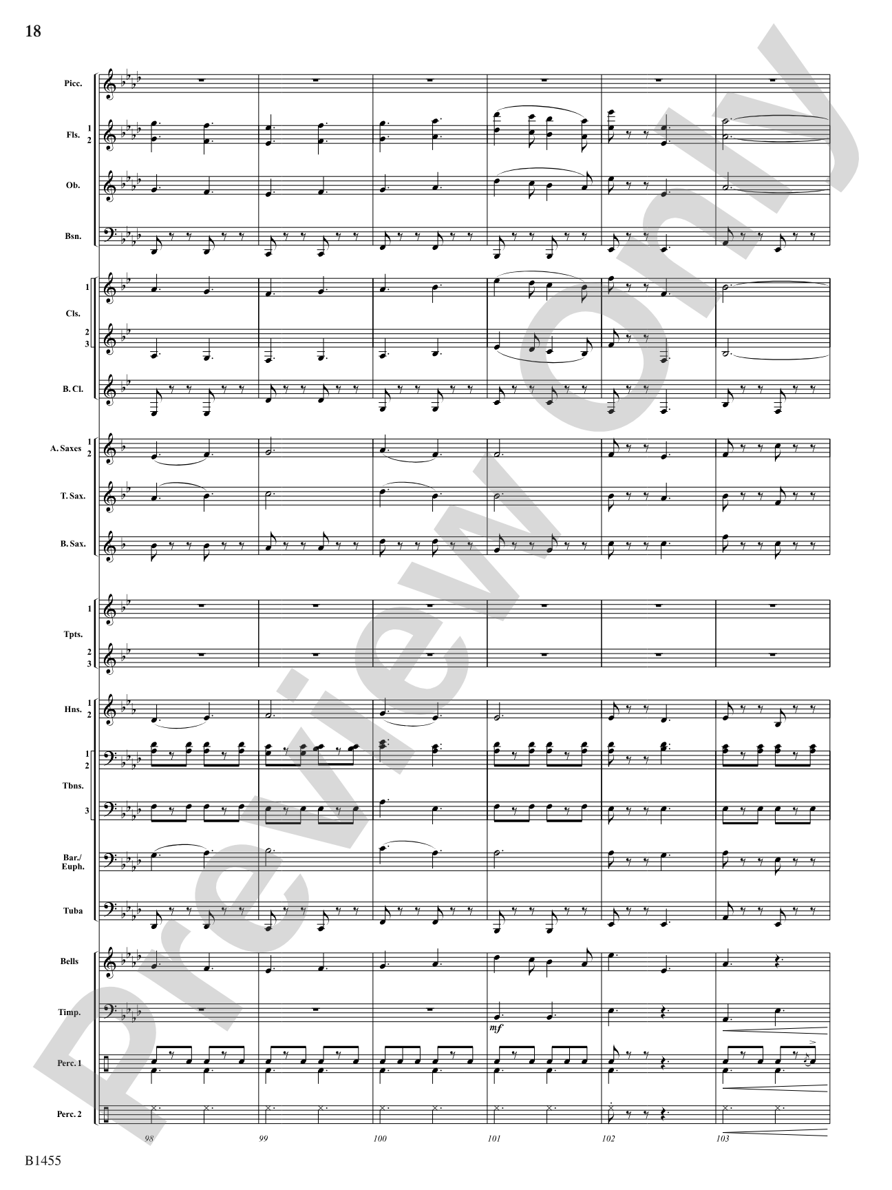March of the Patriots: Concert Band Conductor Score & Parts