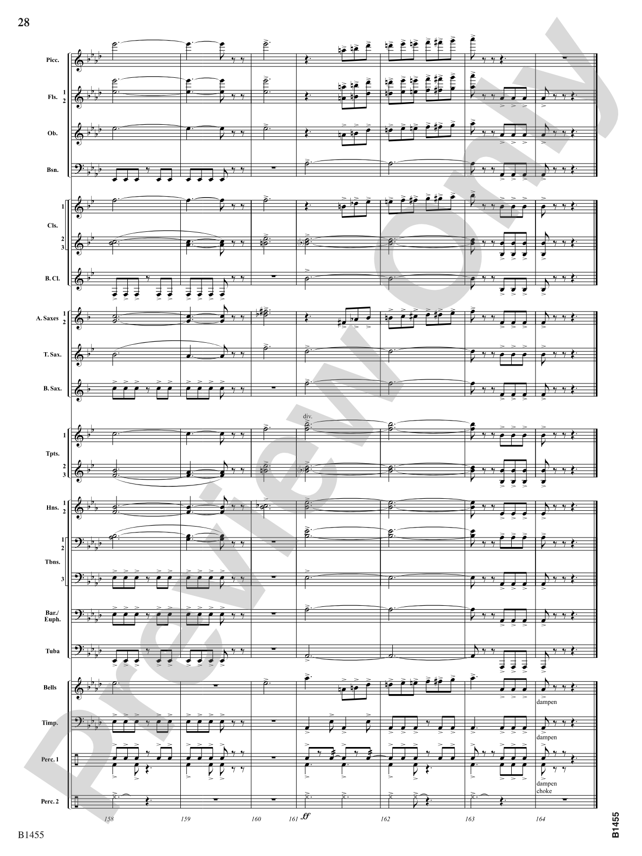 March of the Patriots: Concert Band Conductor Score & Parts