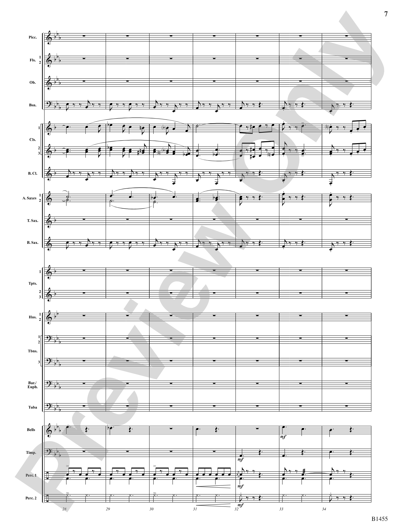 March of the Patriots: Concert Band Conductor Score & Parts