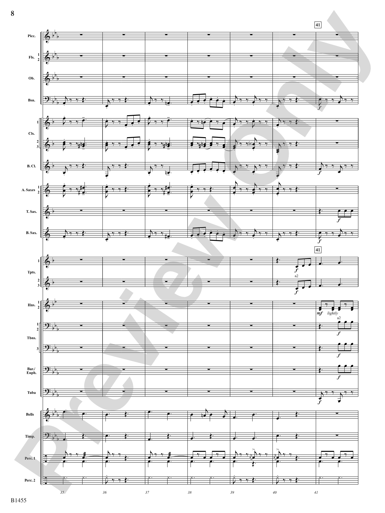 March of the Patriots: Concert Band Conductor Score & Parts
