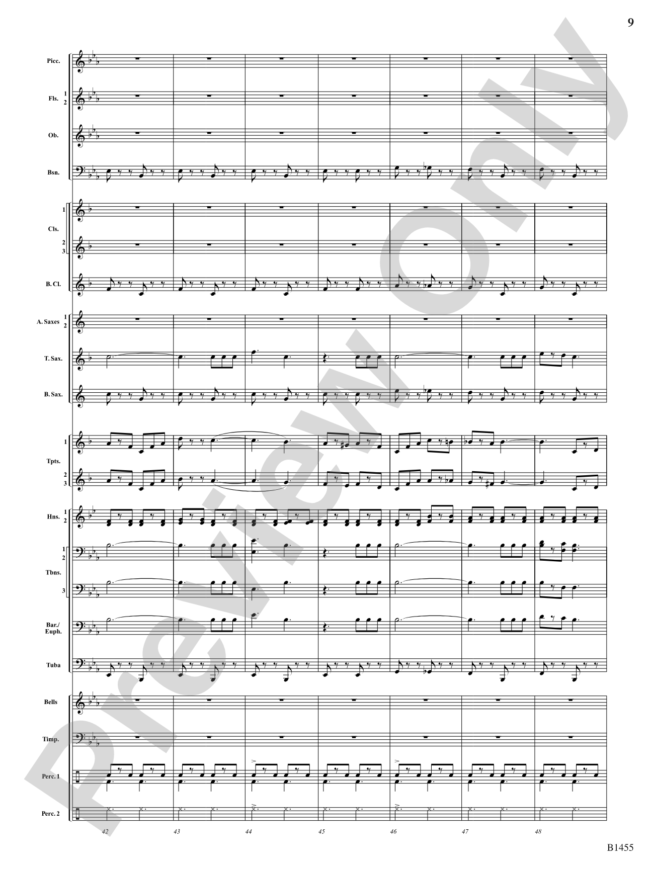March of the Patriots: Concert Band Conductor Score & Parts
