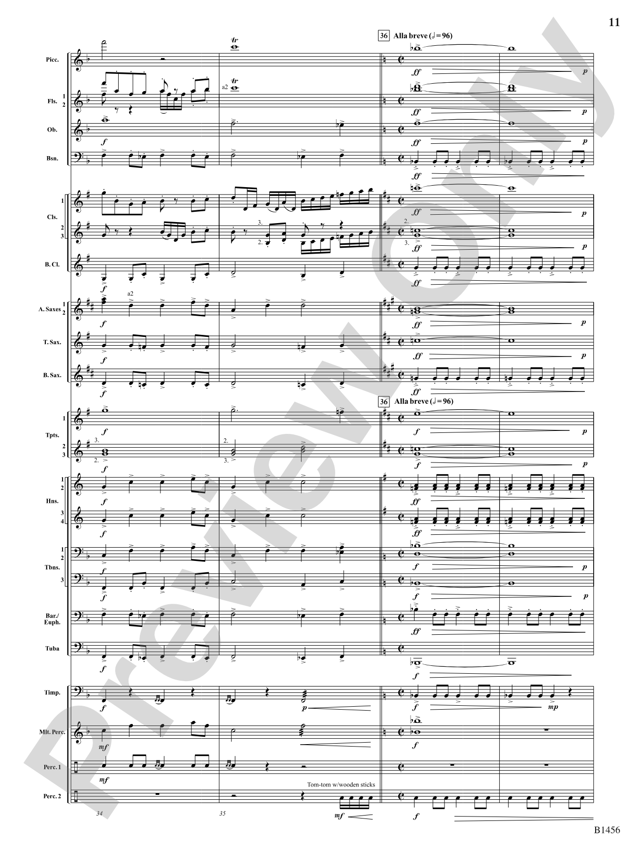 Overture to a Winter Celebration: Concert Band Conductor Score & Parts