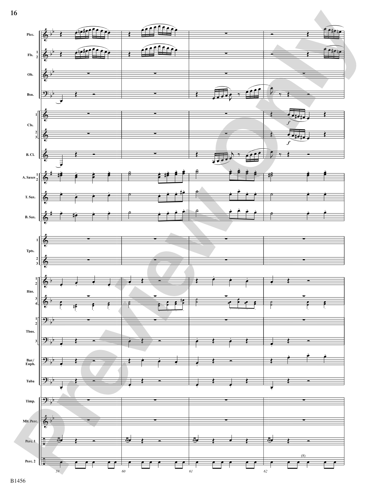 Overture to a Winter Celebration: Concert Band Conductor Score & Parts