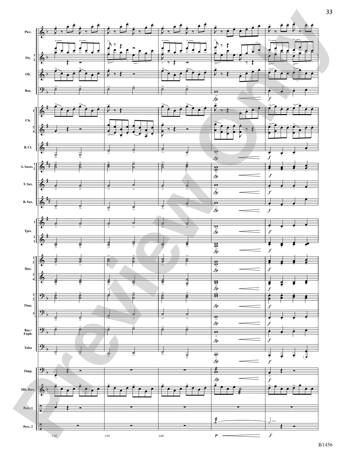 Overture to a Winter Celebration: Concert Band Conductor Score & Parts