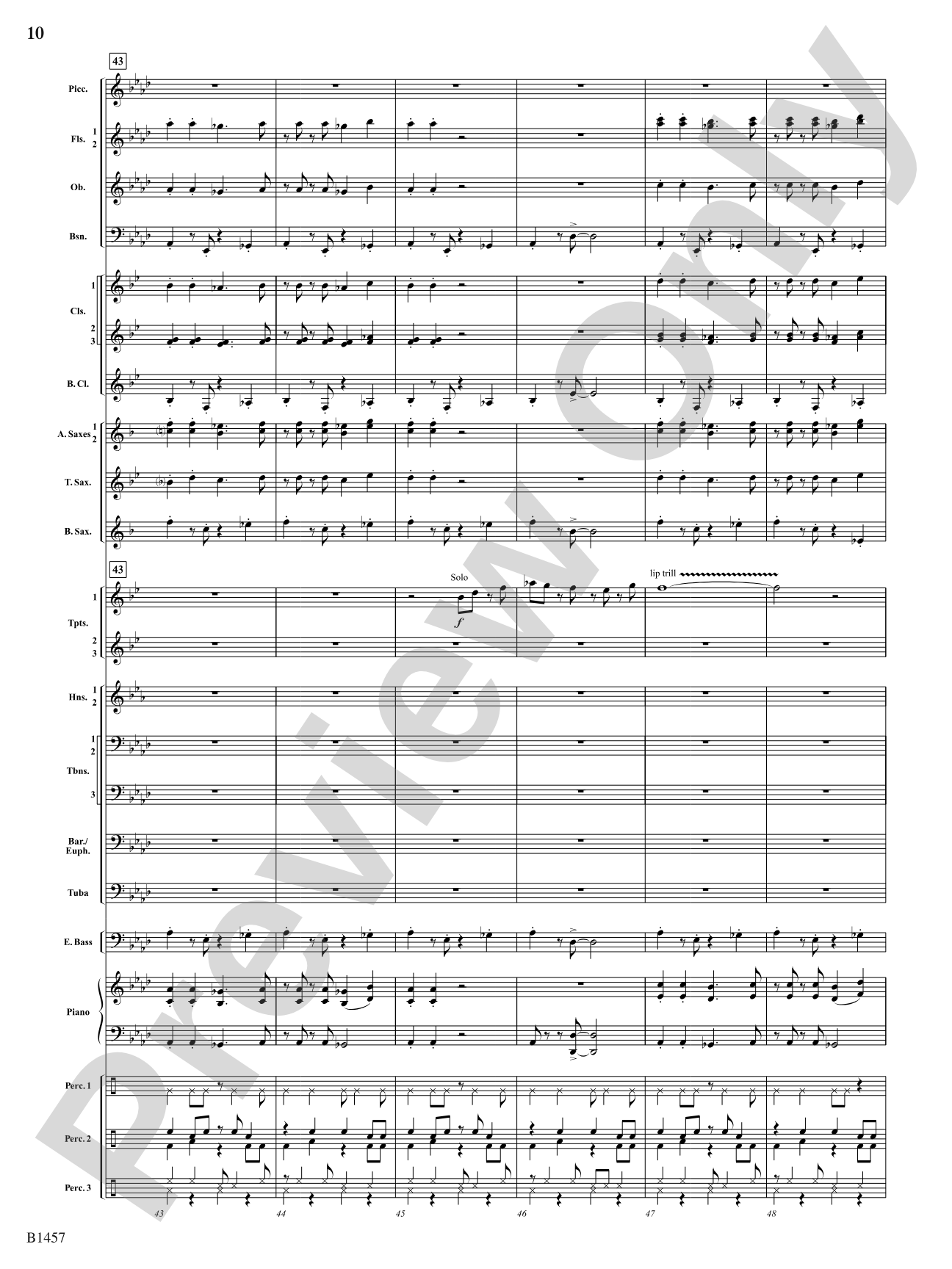 We Wish You a Mambo Christmas: Concert Band Conductor Score & Parts