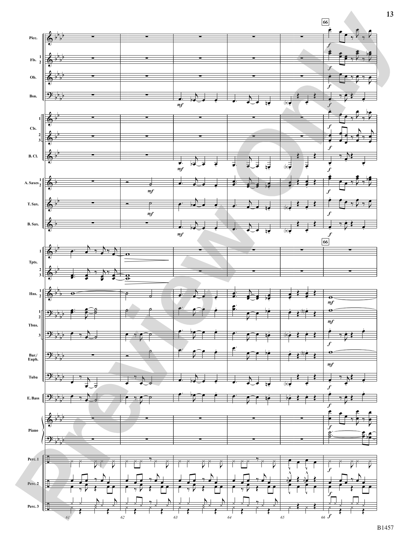 We Wish You a Mambo Christmas: Concert Band Conductor Score & Parts