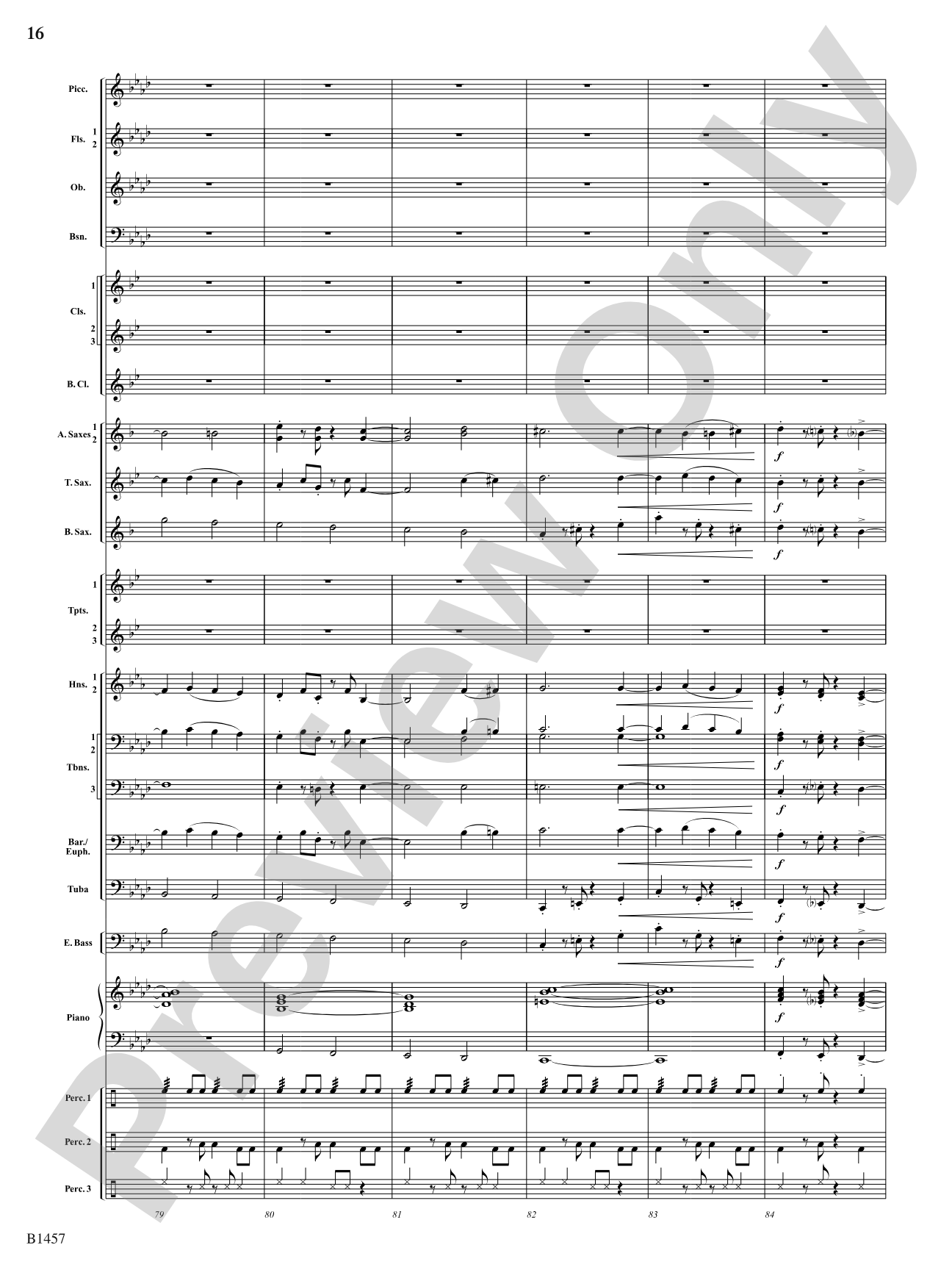 We Wish You a Mambo Christmas: Concert Band Conductor Score & Parts