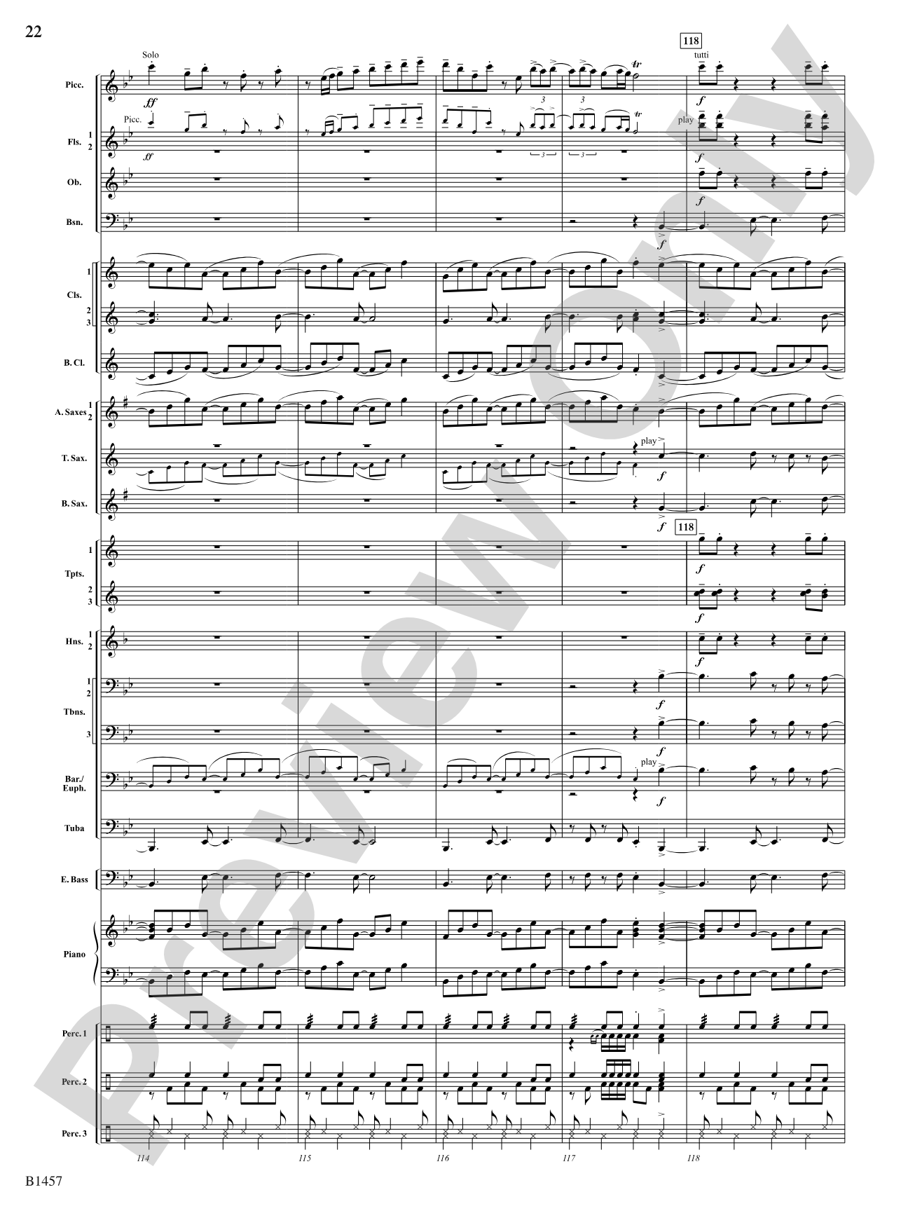 We Wish You a Mambo Christmas: Concert Band Conductor Score & Parts