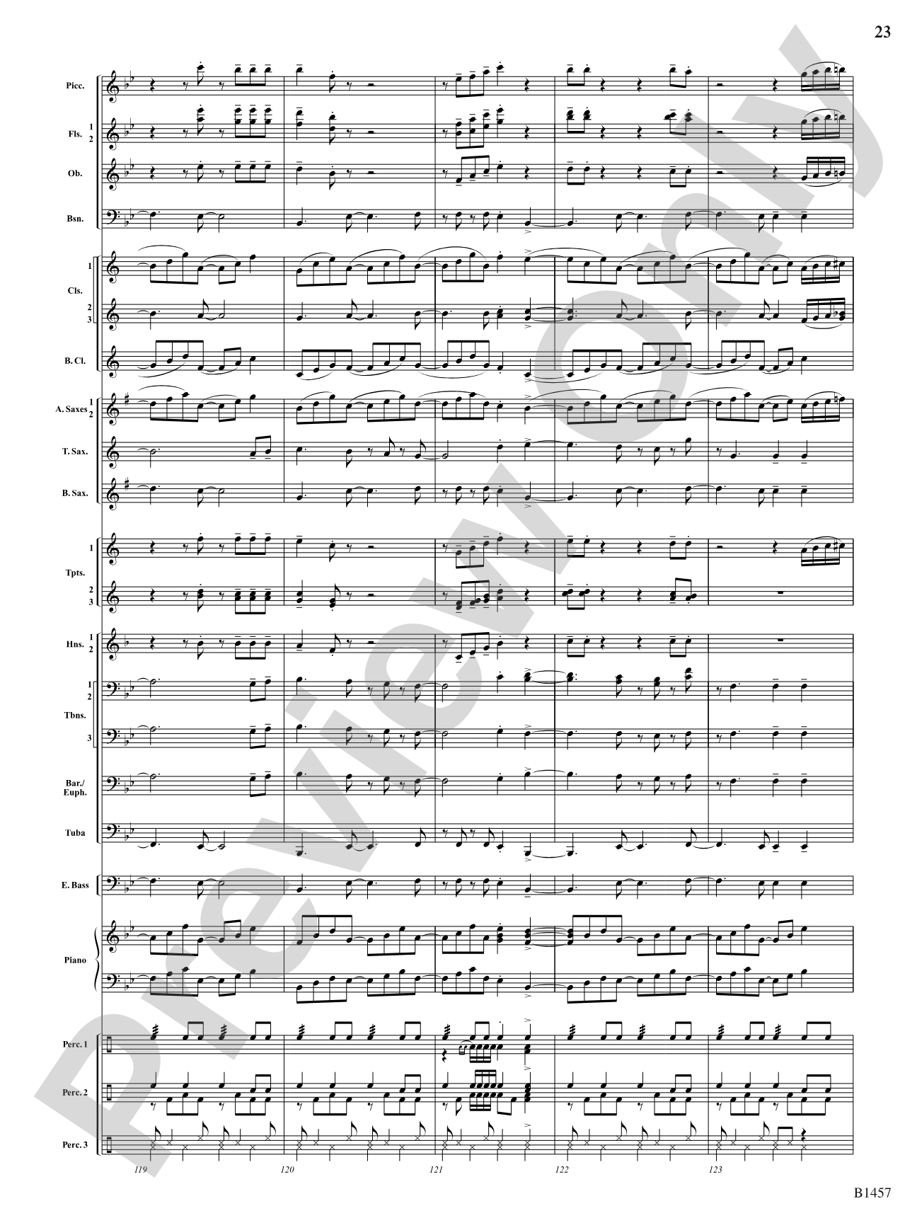 We Wish You a Mambo Christmas: Concert Band Conductor Score & Parts