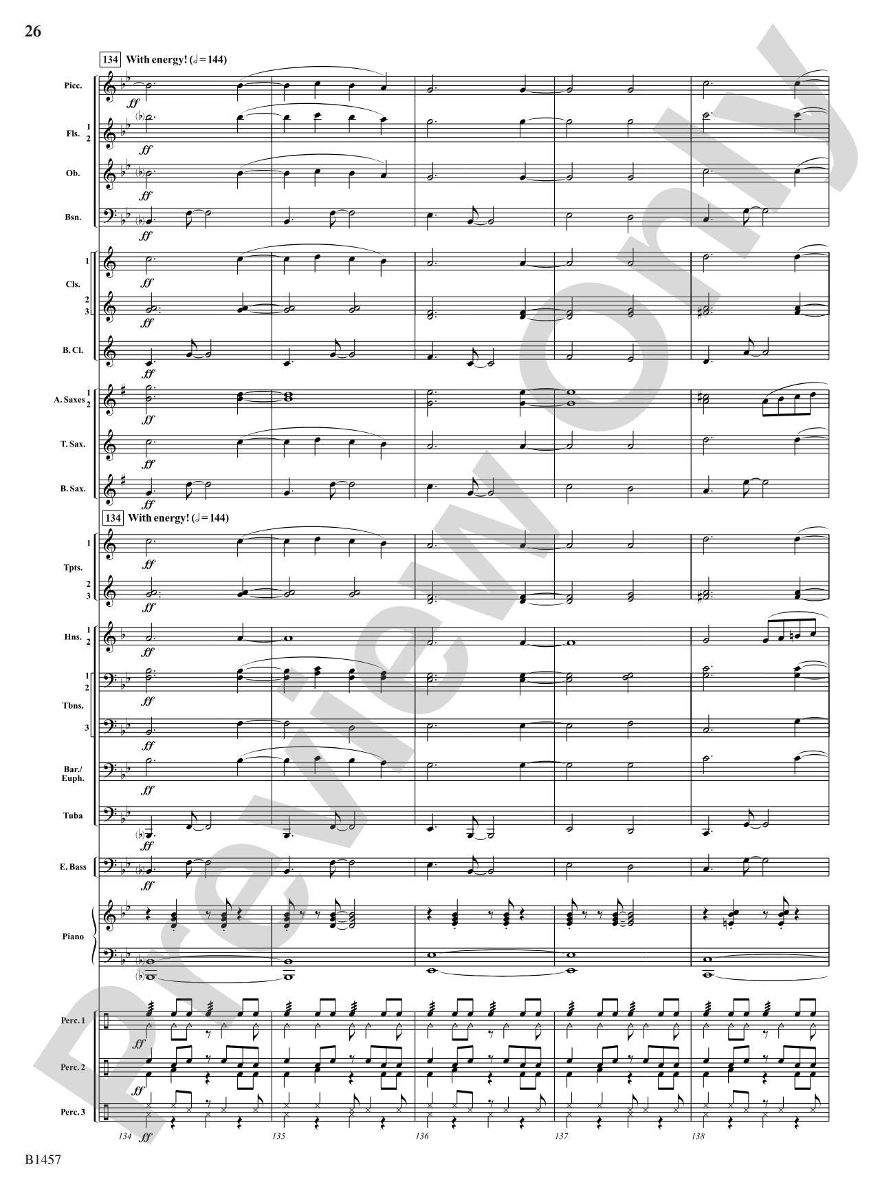 We Wish You a Mambo Christmas: Concert Band Conductor Score & Parts