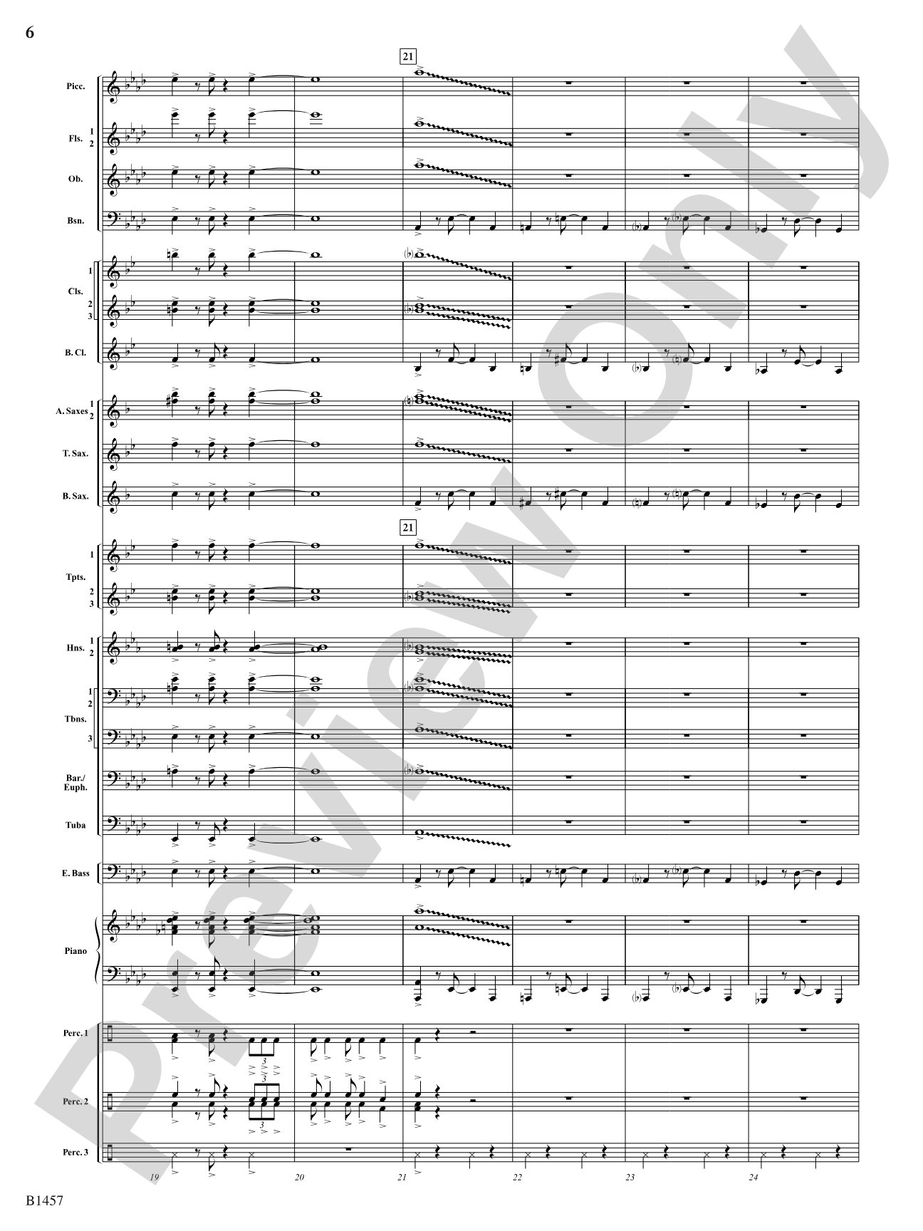 We Wish You a Mambo Christmas: Concert Band Conductor Score & Parts