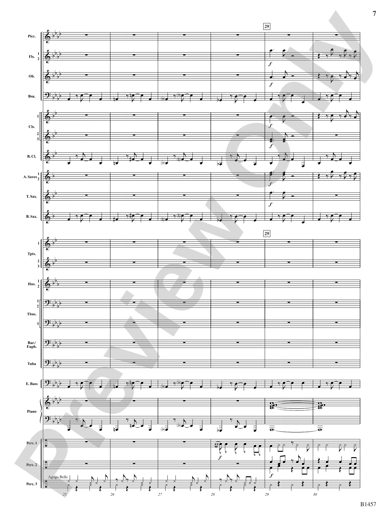 We Wish You a Mambo Christmas: Concert Band Conductor Score & Parts