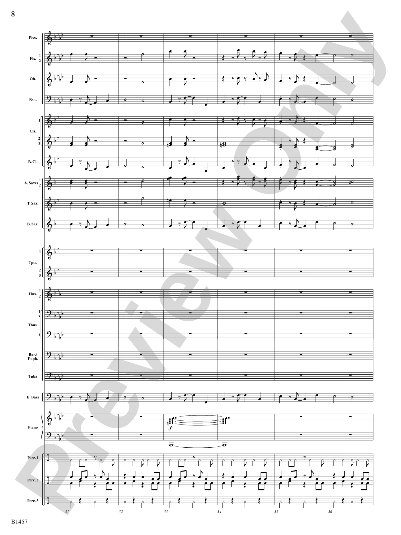 We Wish You a Mambo Christmas: Concert Band Conductor Score & Parts