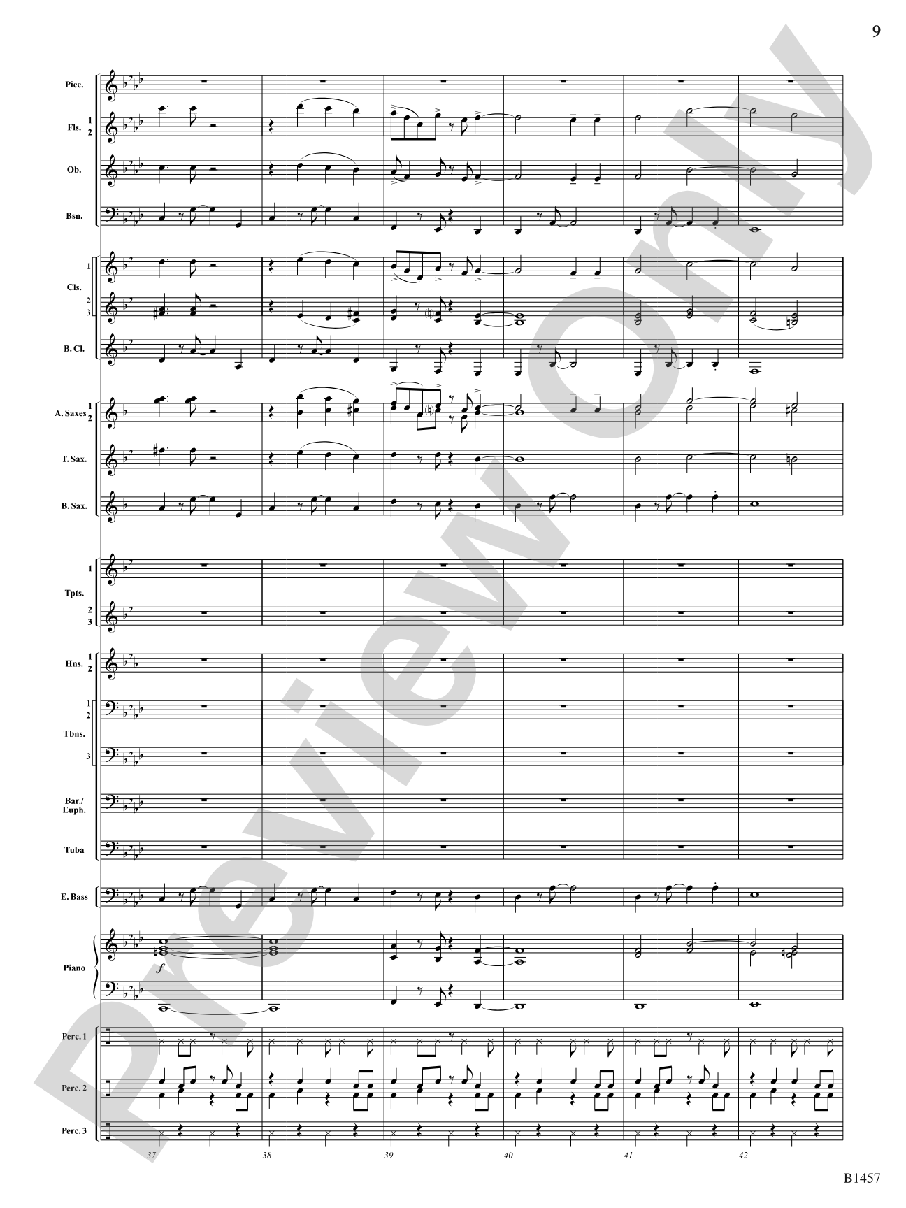 We Wish You a Mambo Christmas: Concert Band Conductor Score & Parts