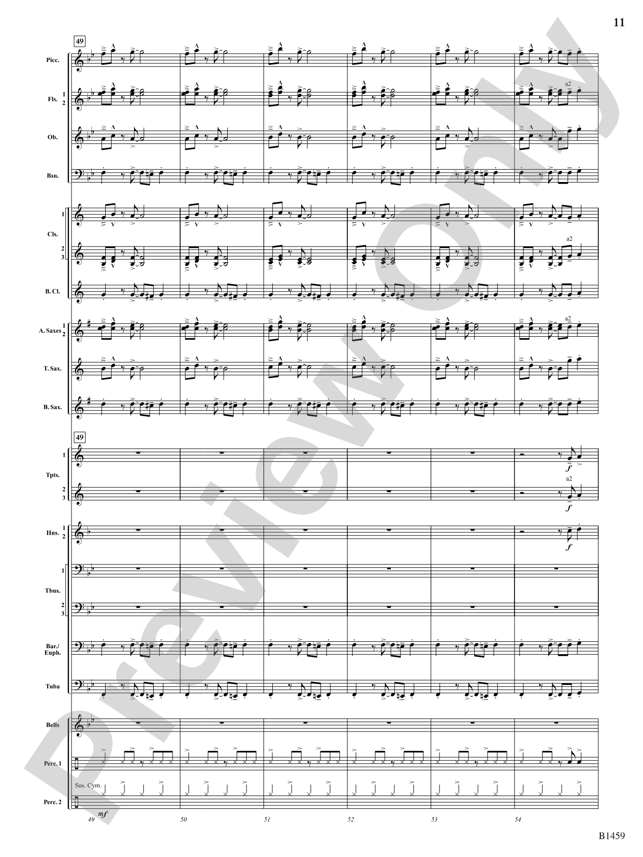 Trombone Tiger Rag: Score