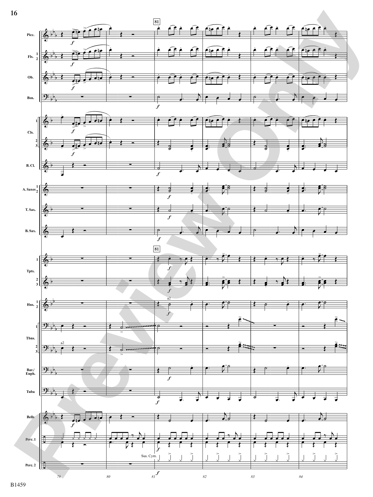 Trombone Tiger Rag: Score