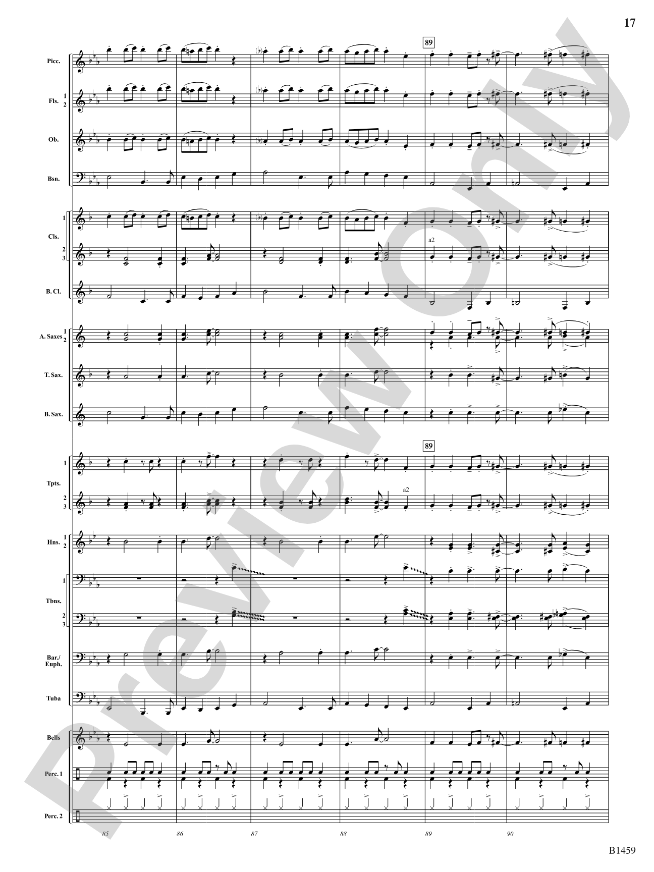 Trombone Tiger Rag: Score