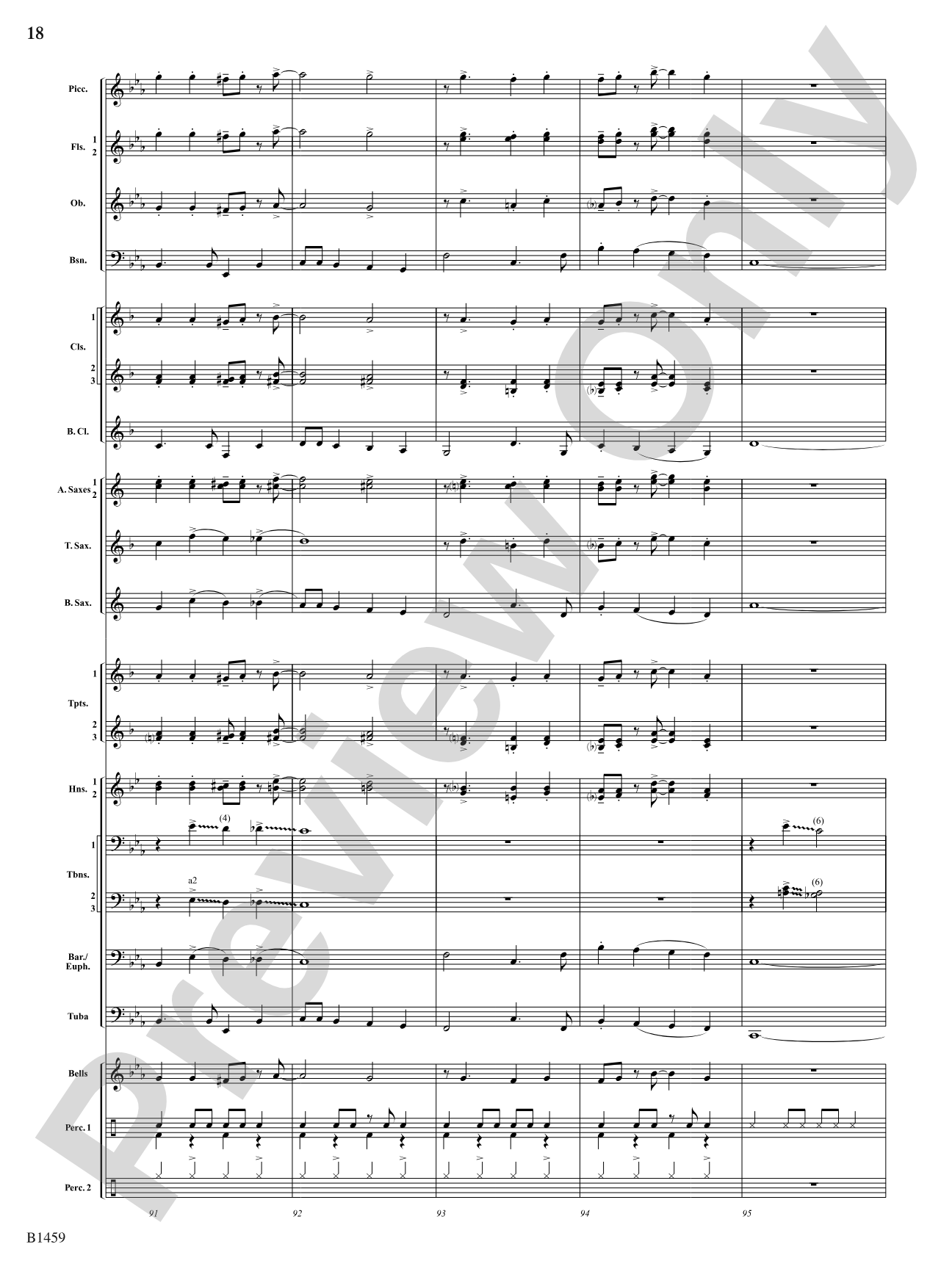 Trombone Tiger Rag: Score