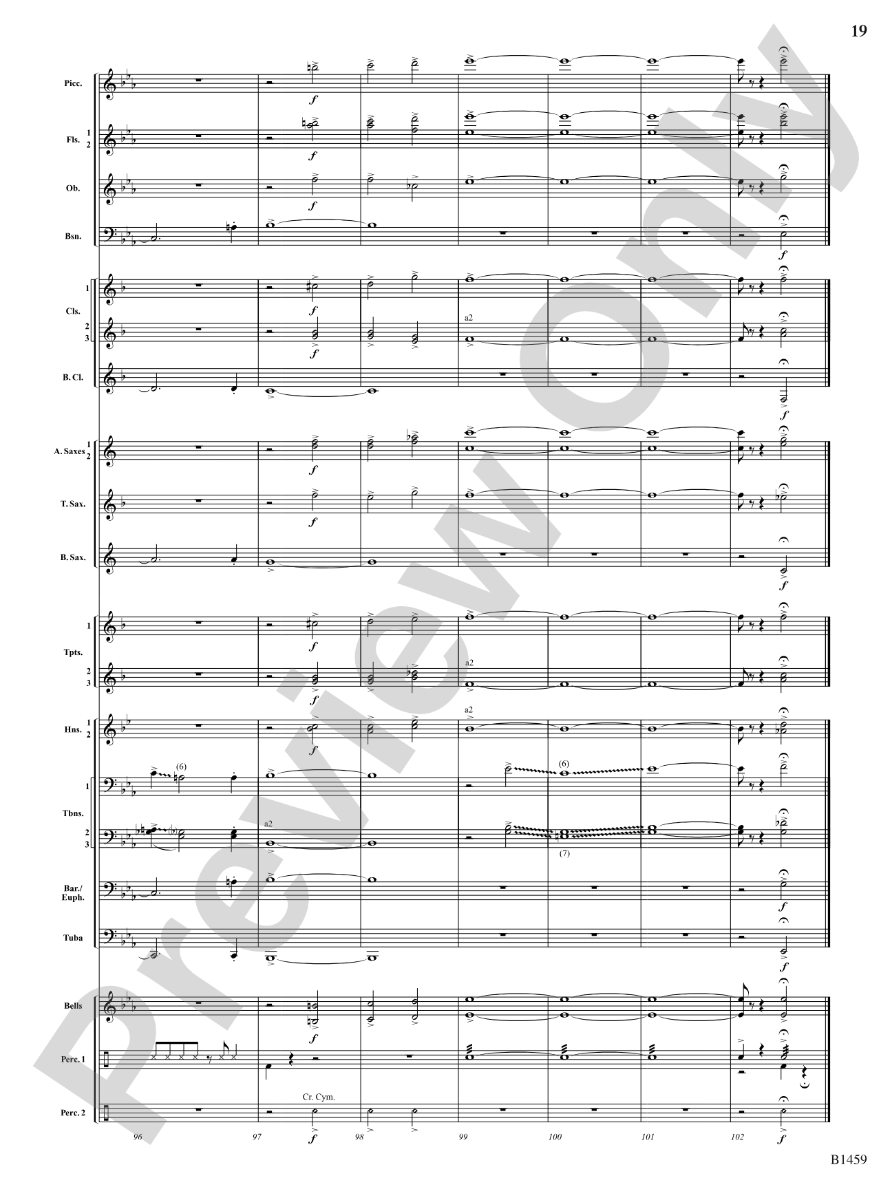 Trombone Tiger Rag: Score