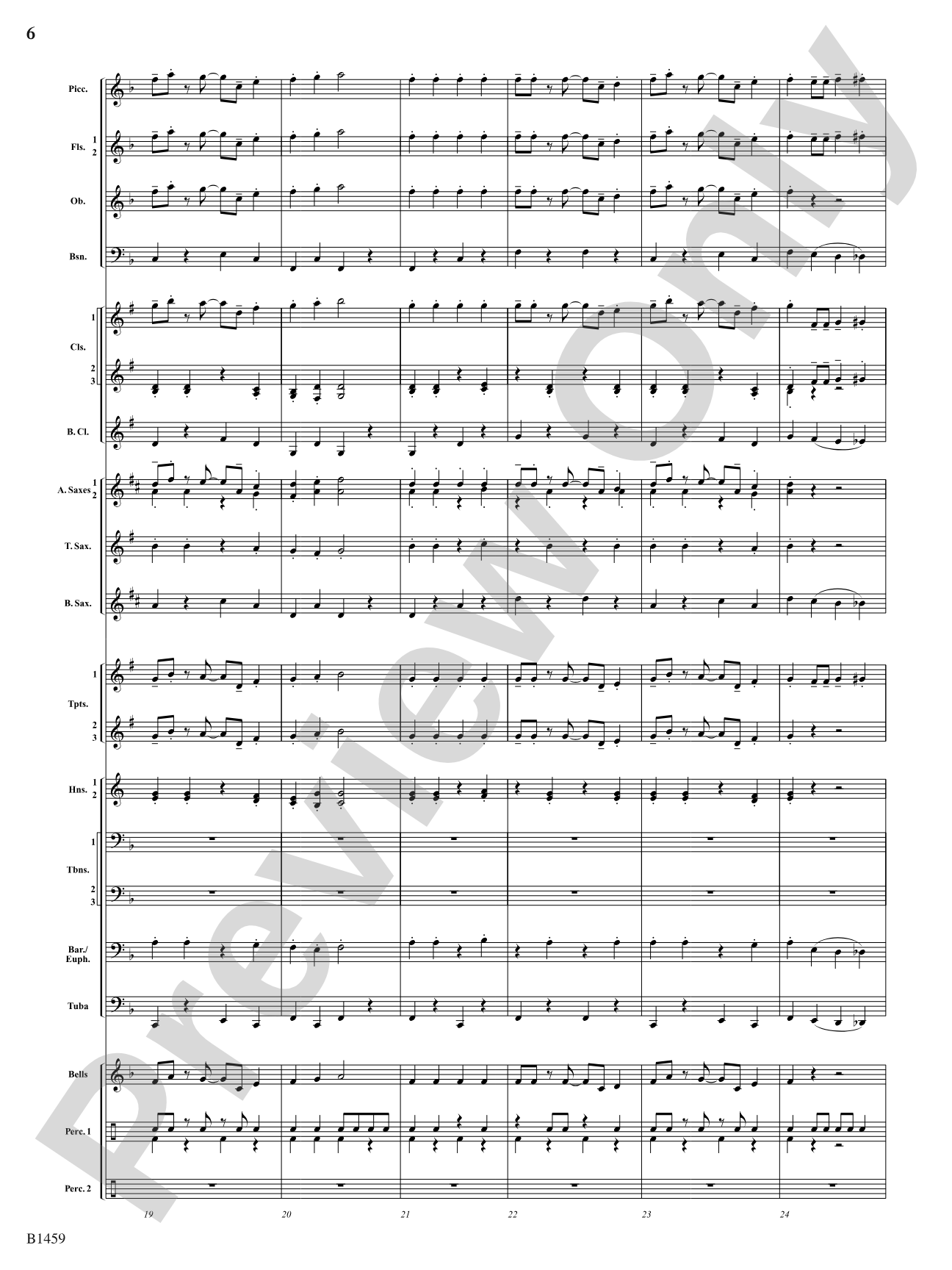 Trombone Tiger Rag: Score