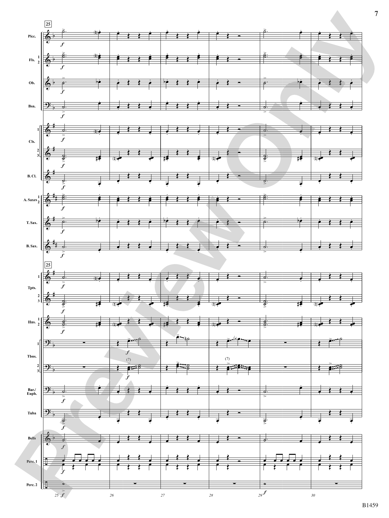 Trombone Tiger Rag: Score