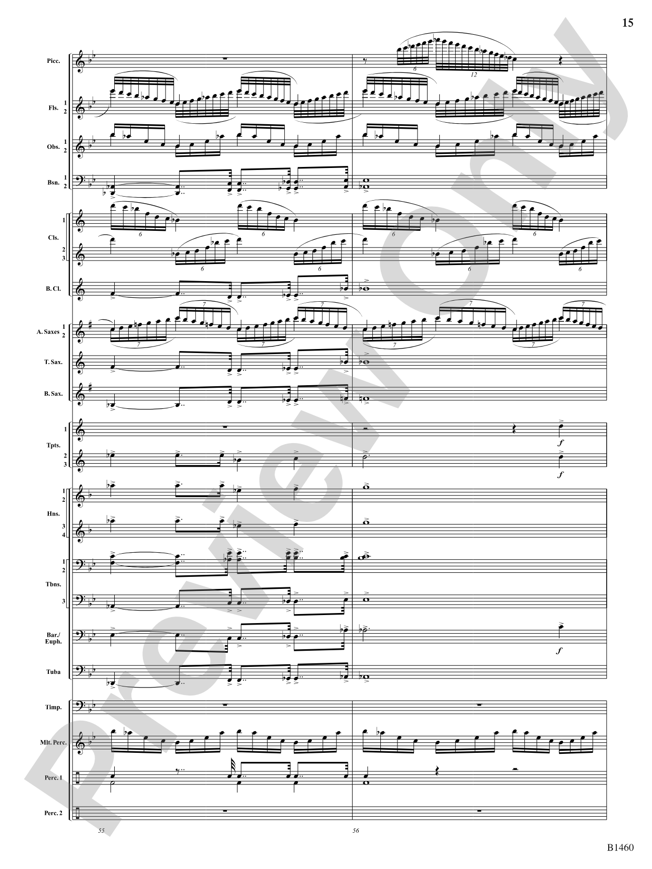 Ichabod Fanfare: Concert Band Conductor Score & Parts