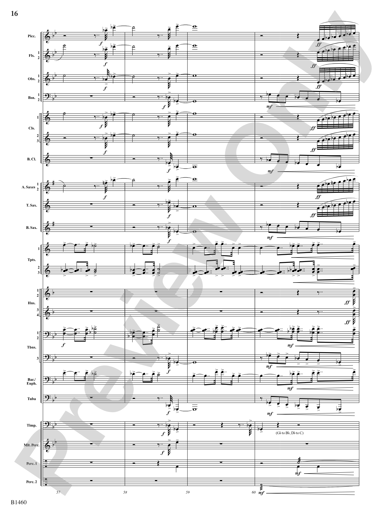Ichabod Fanfare: Concert Band Conductor Score & Parts