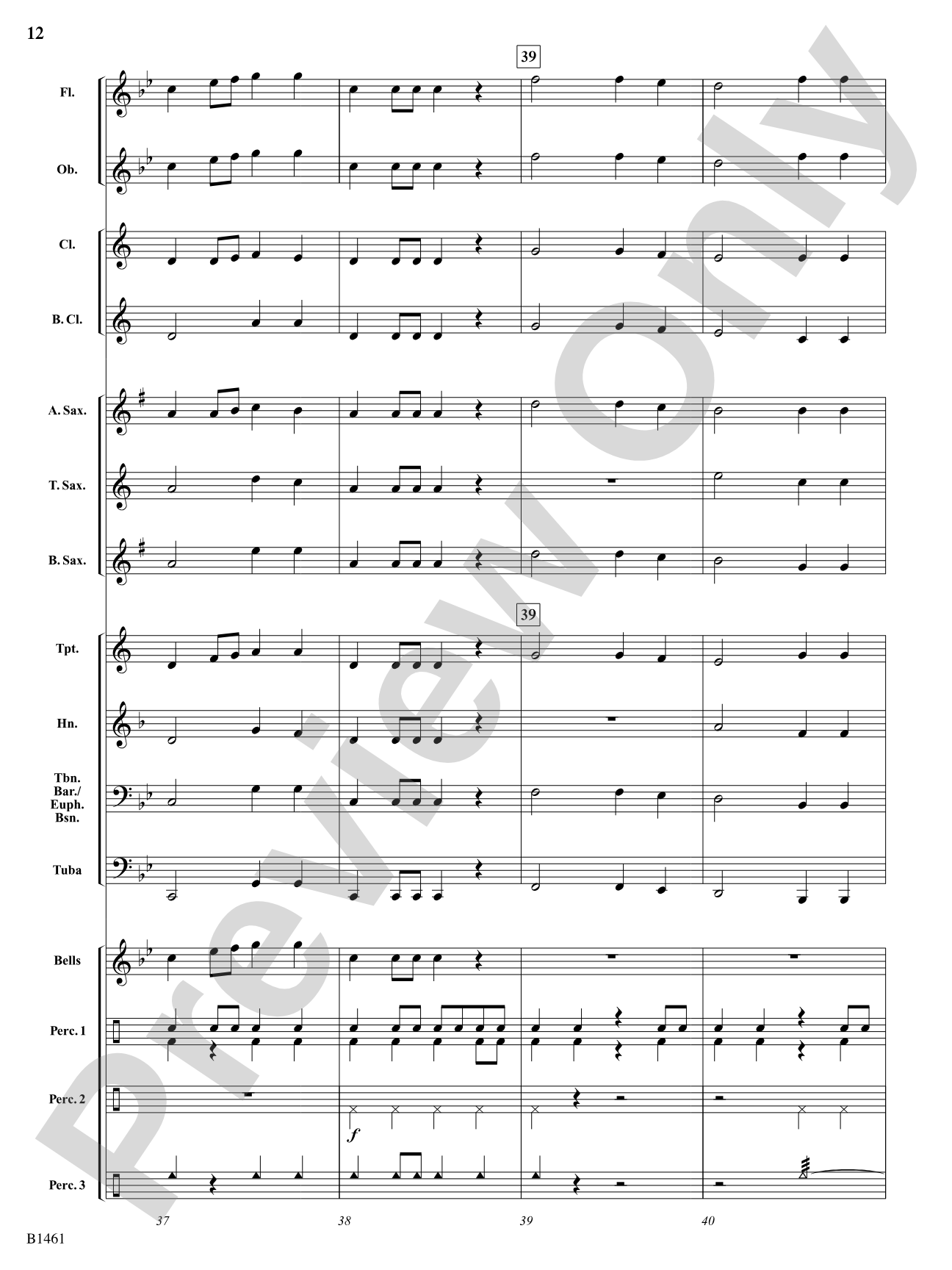 Chisholm: Concert Band Conductor Score & Parts