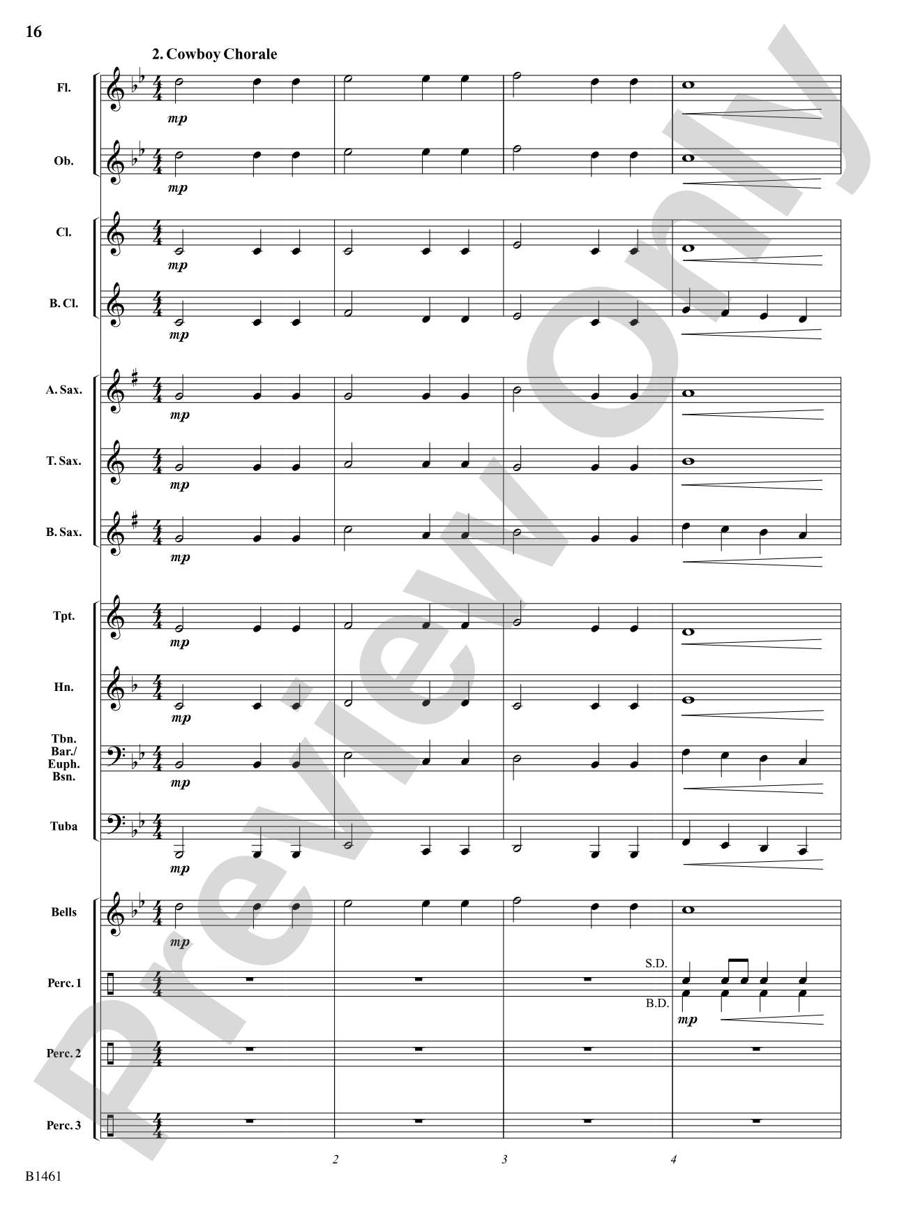 Chisholm: Concert Band Conductor Score & Parts