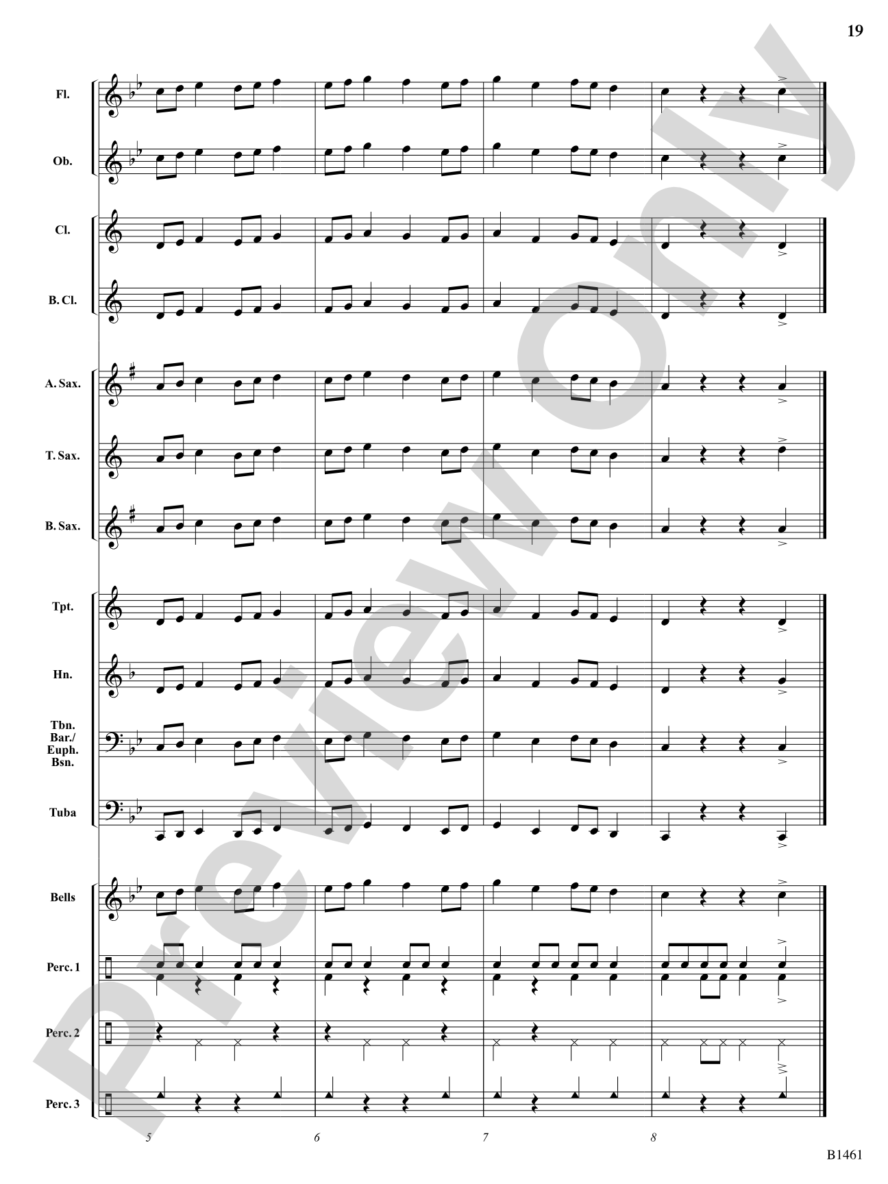 Chisholm: Concert Band Conductor Score & Parts