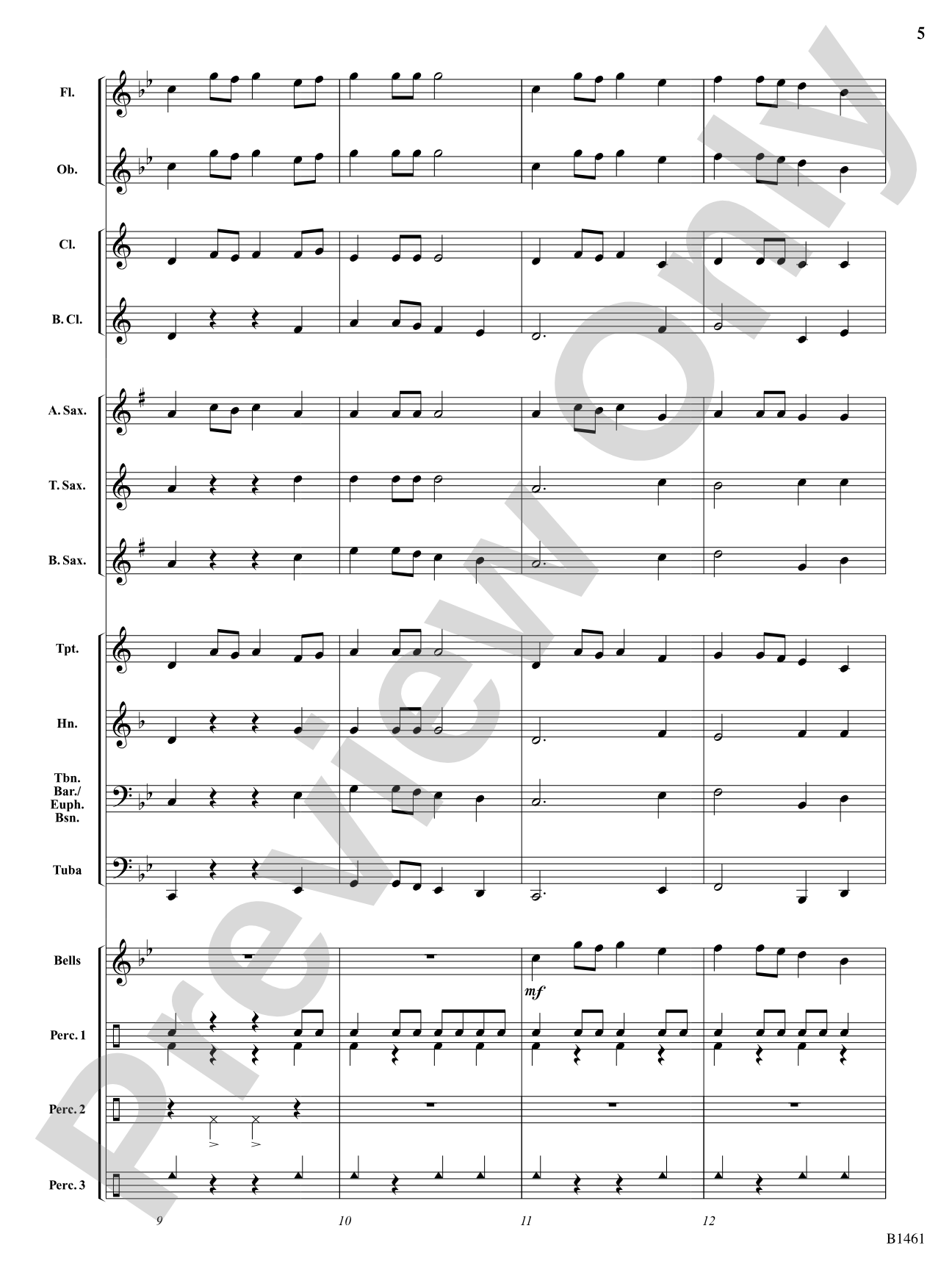Chisholm: Concert Band Conductor Score & Parts