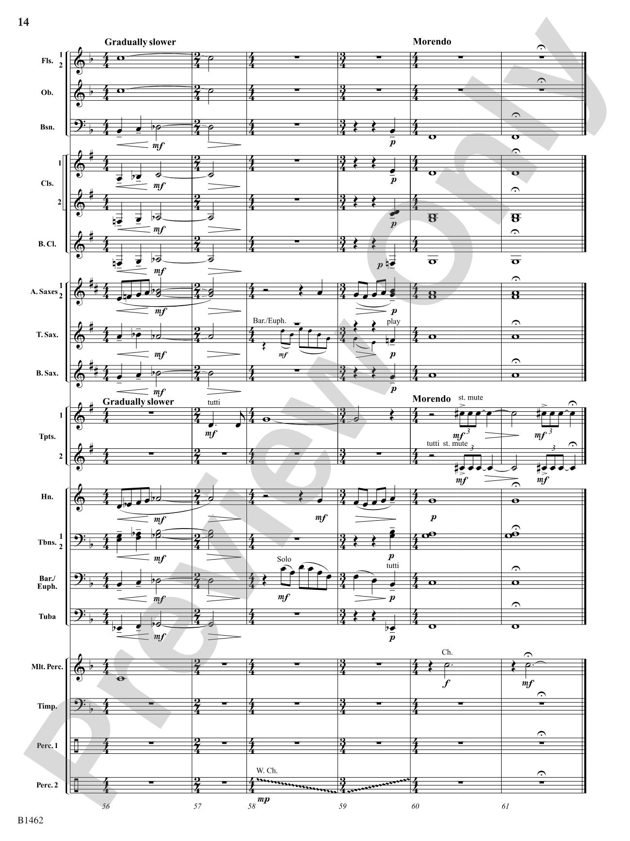 With Valor and Brave Heart: Concert Band Conductor Score & Parts
