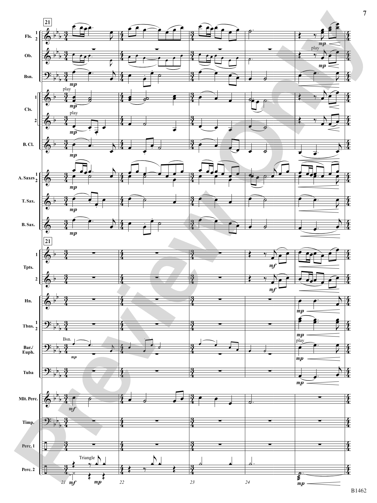 With Valor and Brave Heart: Concert Band Conductor Score & Parts