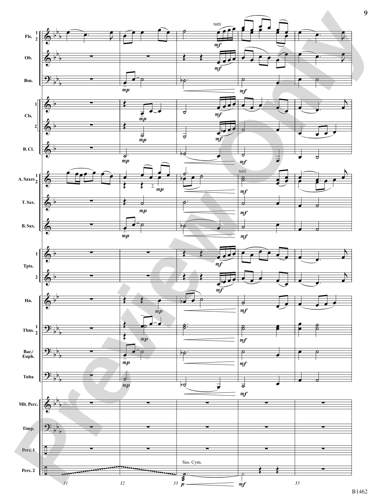With Valor and Brave Heart: Concert Band Conductor Score & Parts