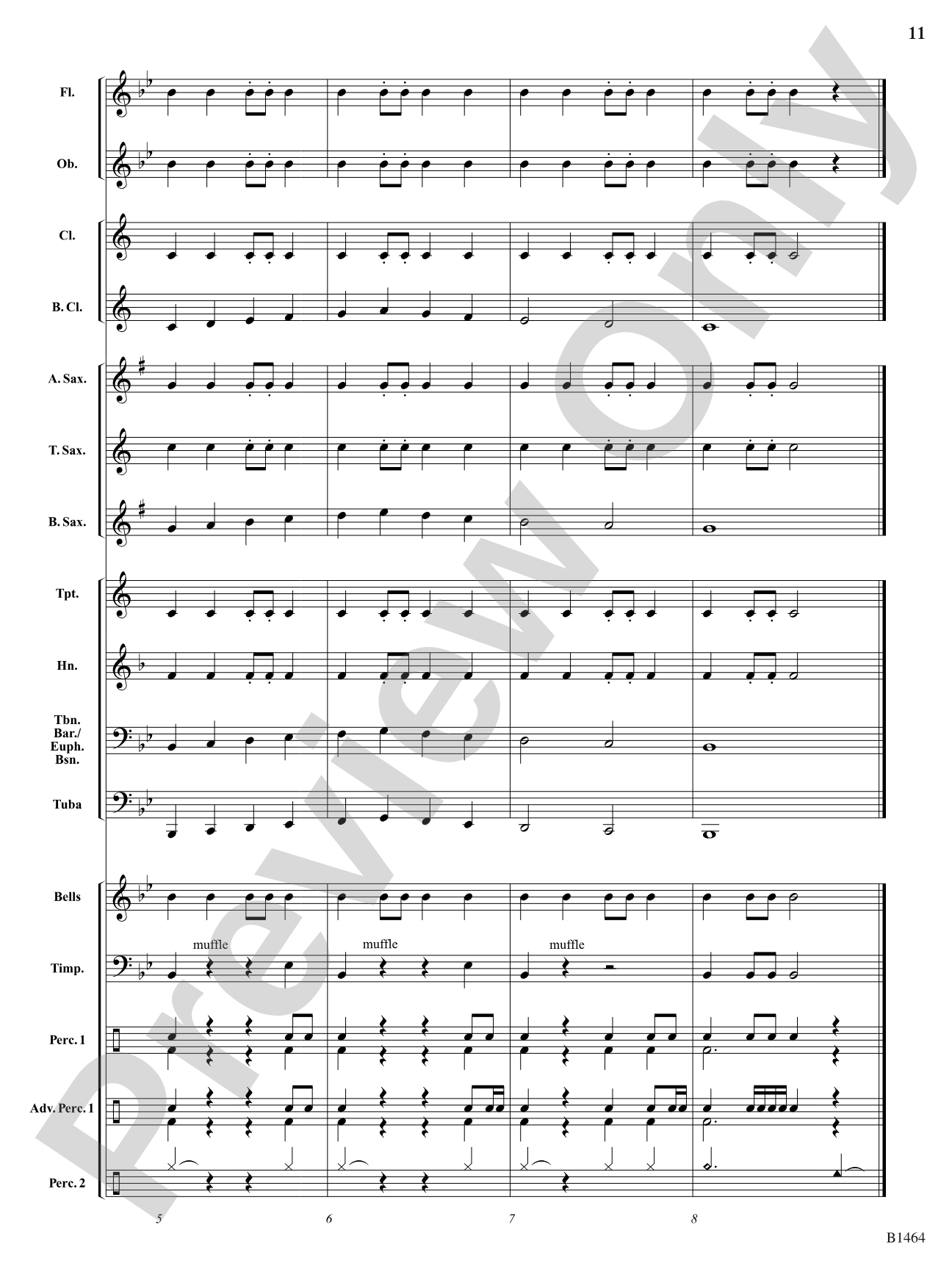 March of the Champions: Concert Band Conductor Score & Parts