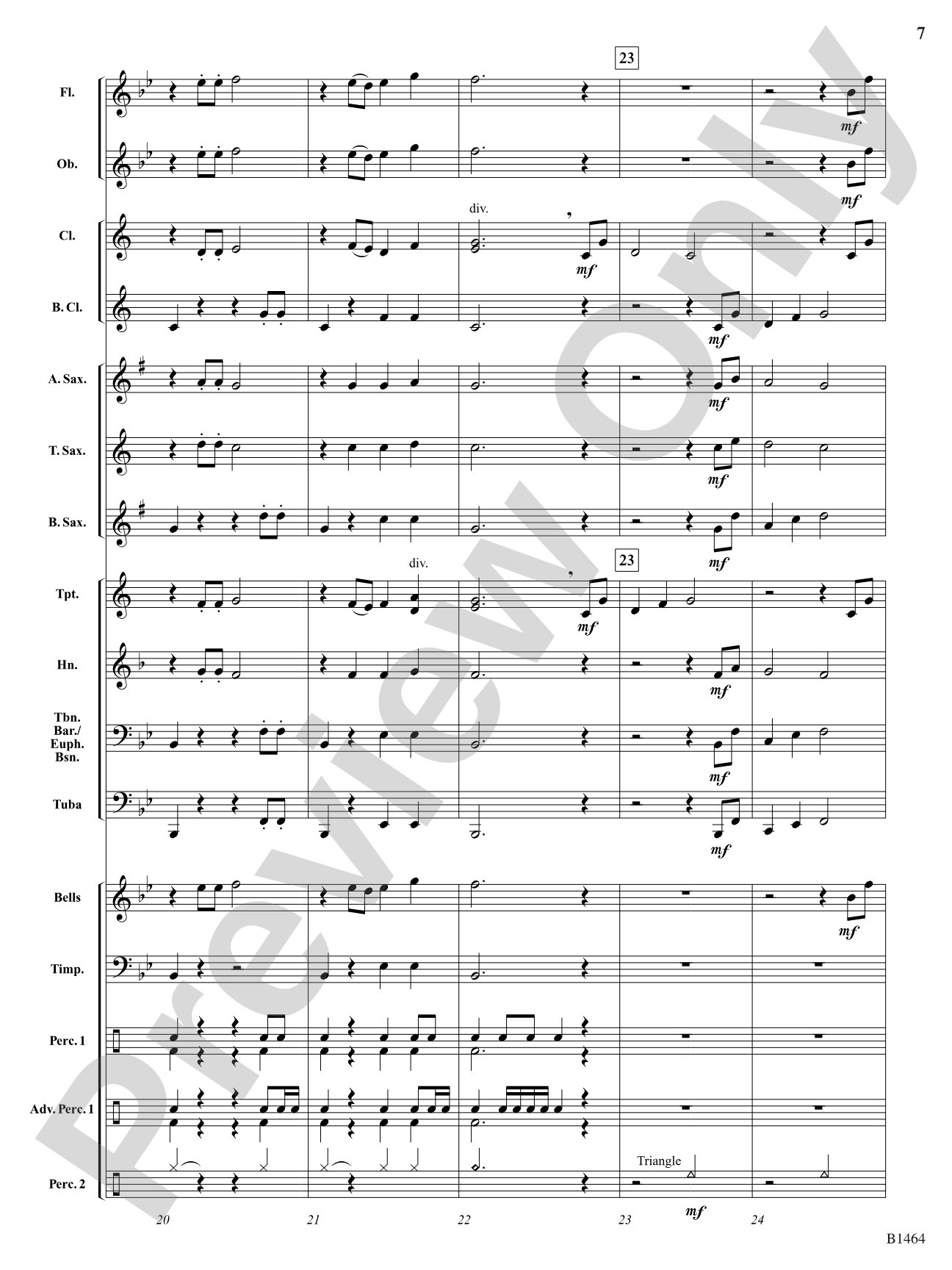 March of the Champions: Concert Band Conductor Score & Parts