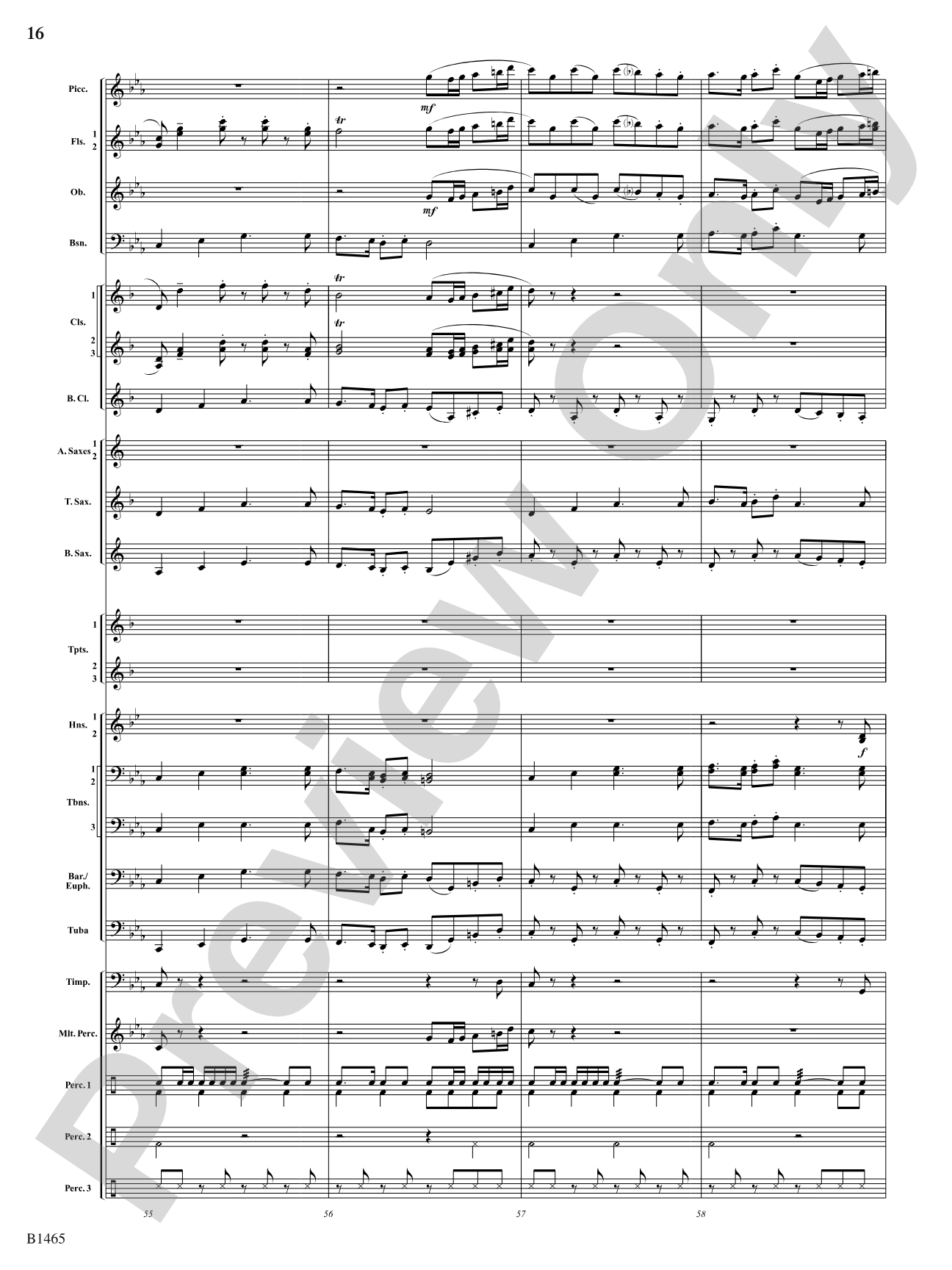 Moravian Dance: Concert Band Conductor Score & Parts