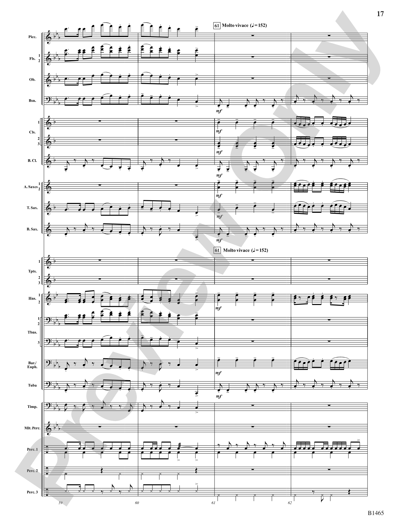 Moravian Dance: Concert Band Conductor Score & Parts