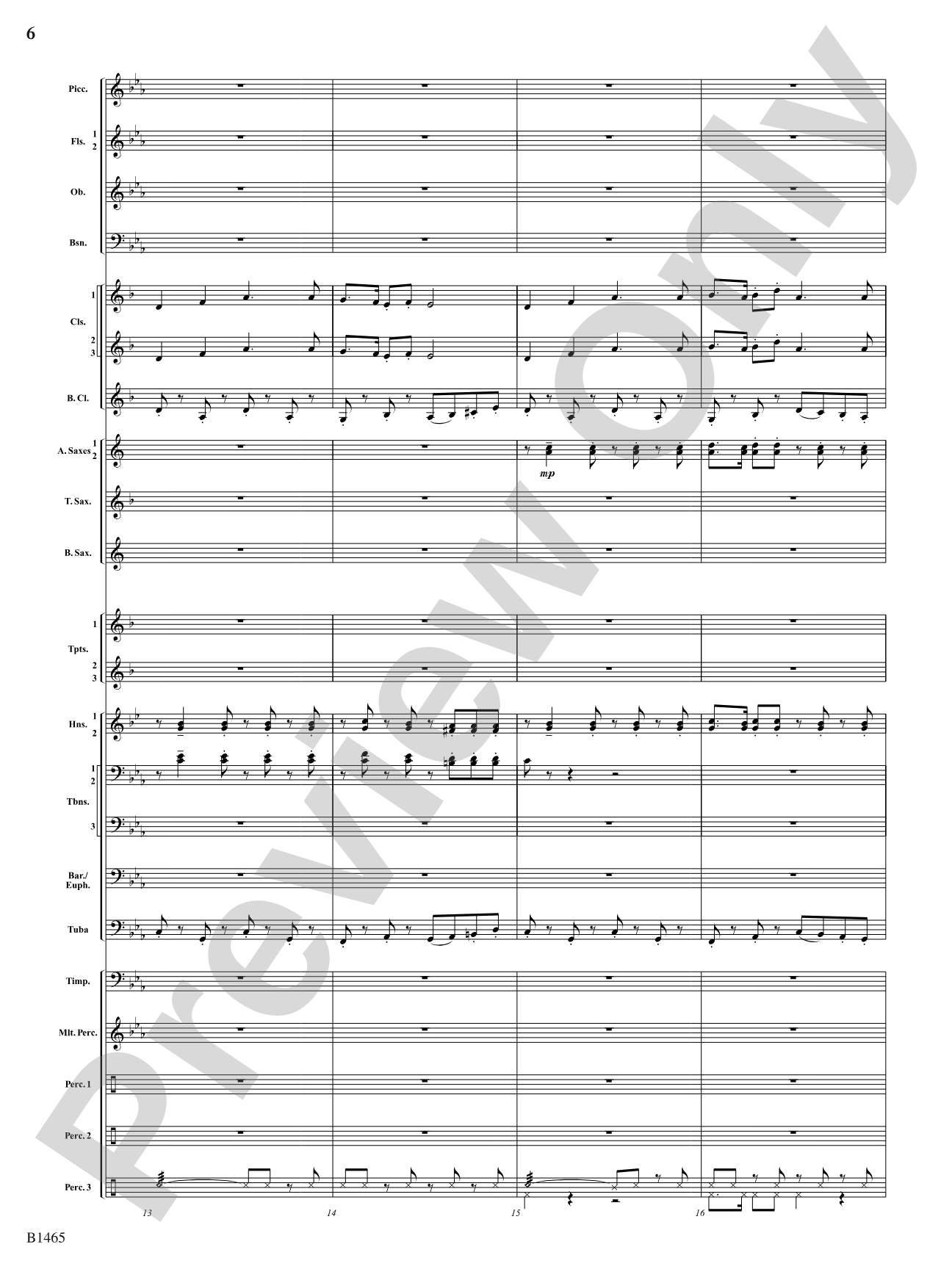 Moravian Dance: Concert Band Conductor Score & Parts