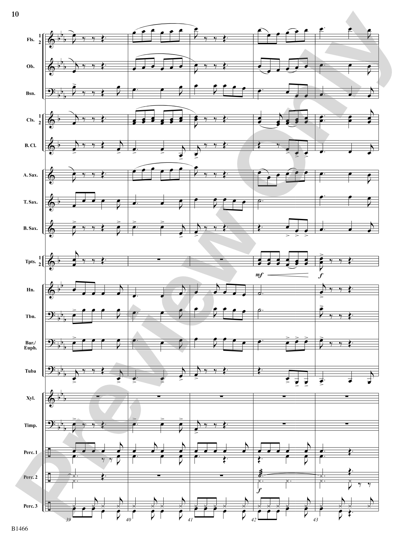 A West Highland Fanfare: Concert Band Conductor Score & Parts